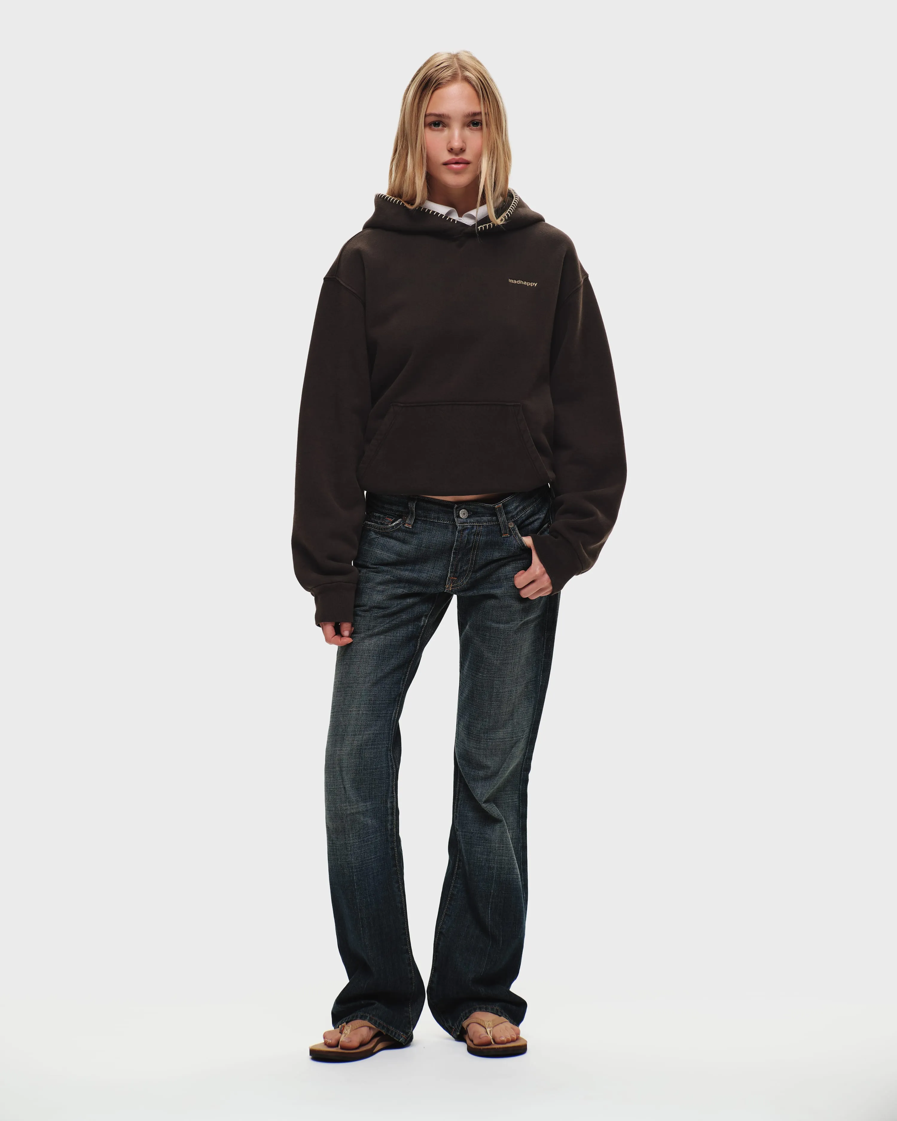 Classics Fleece Hoodie sold by Madhappy product image thumbnail 3