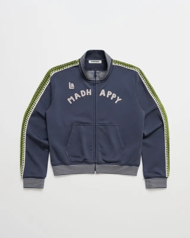 Crochet Trim Track Jacket made by Madhappy