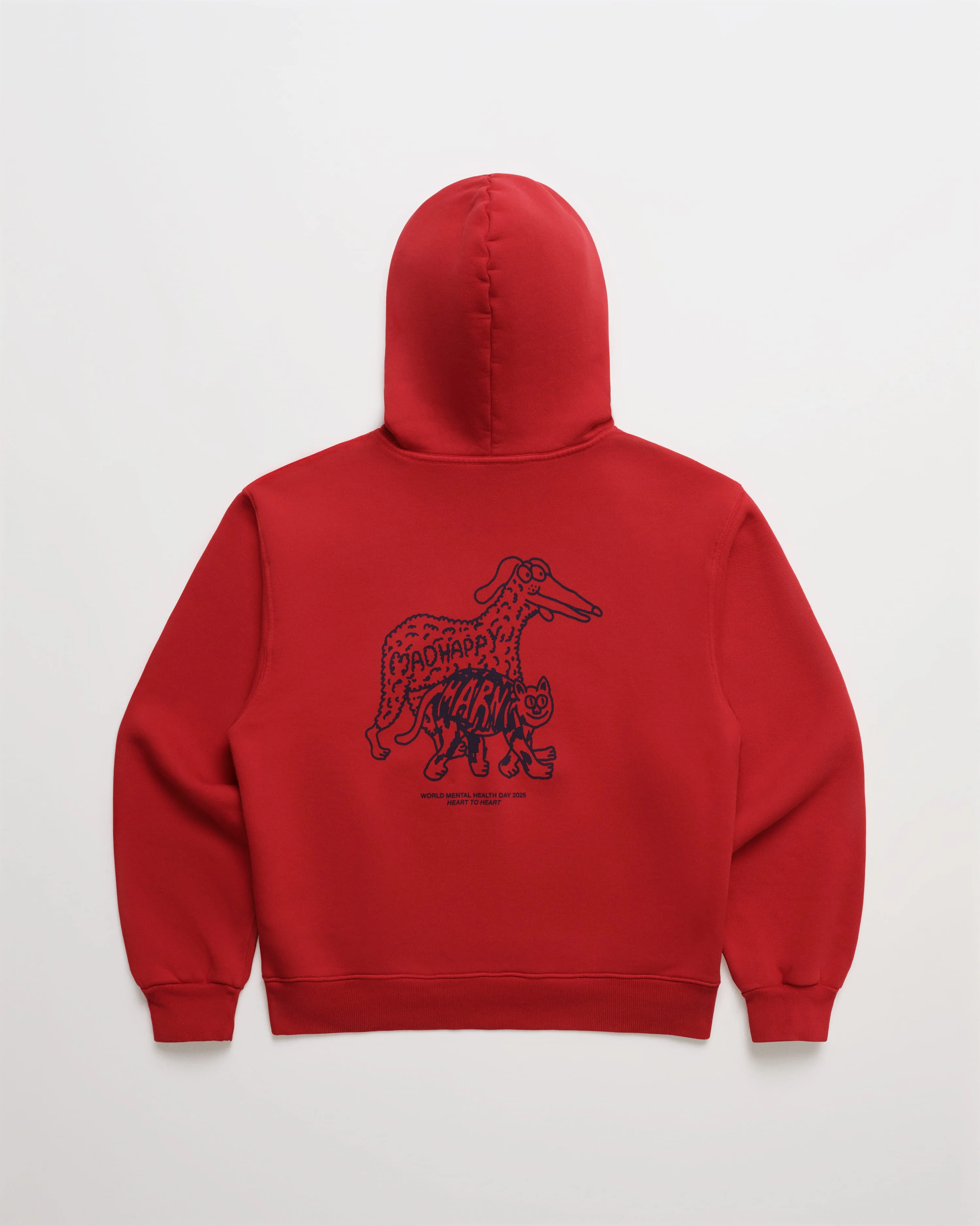 Marni Heart to Heart Zip Up sold by Madhappy product image thumbnail 3