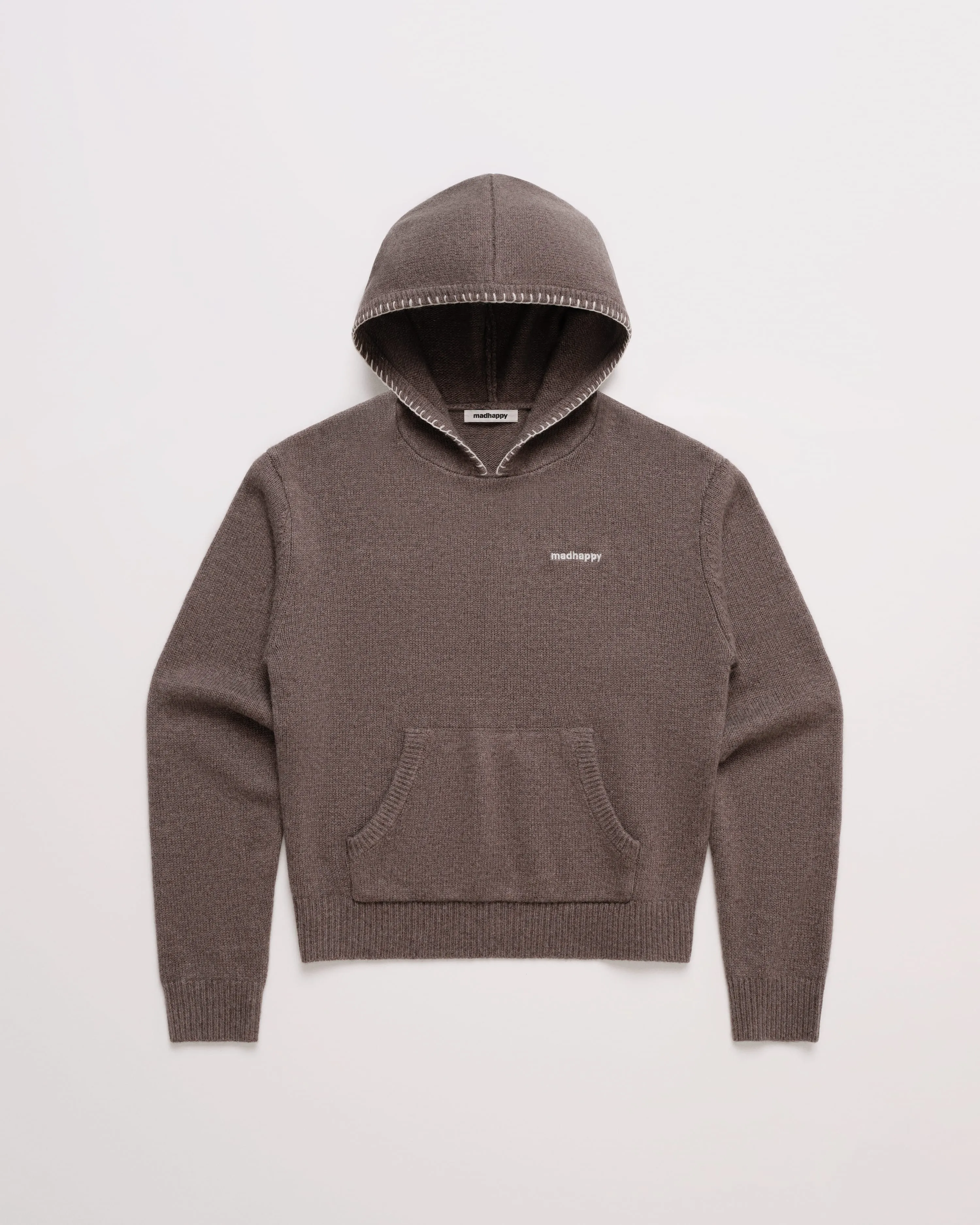 Shrunken Pullover Sweater Hoodie sold by Madhappy