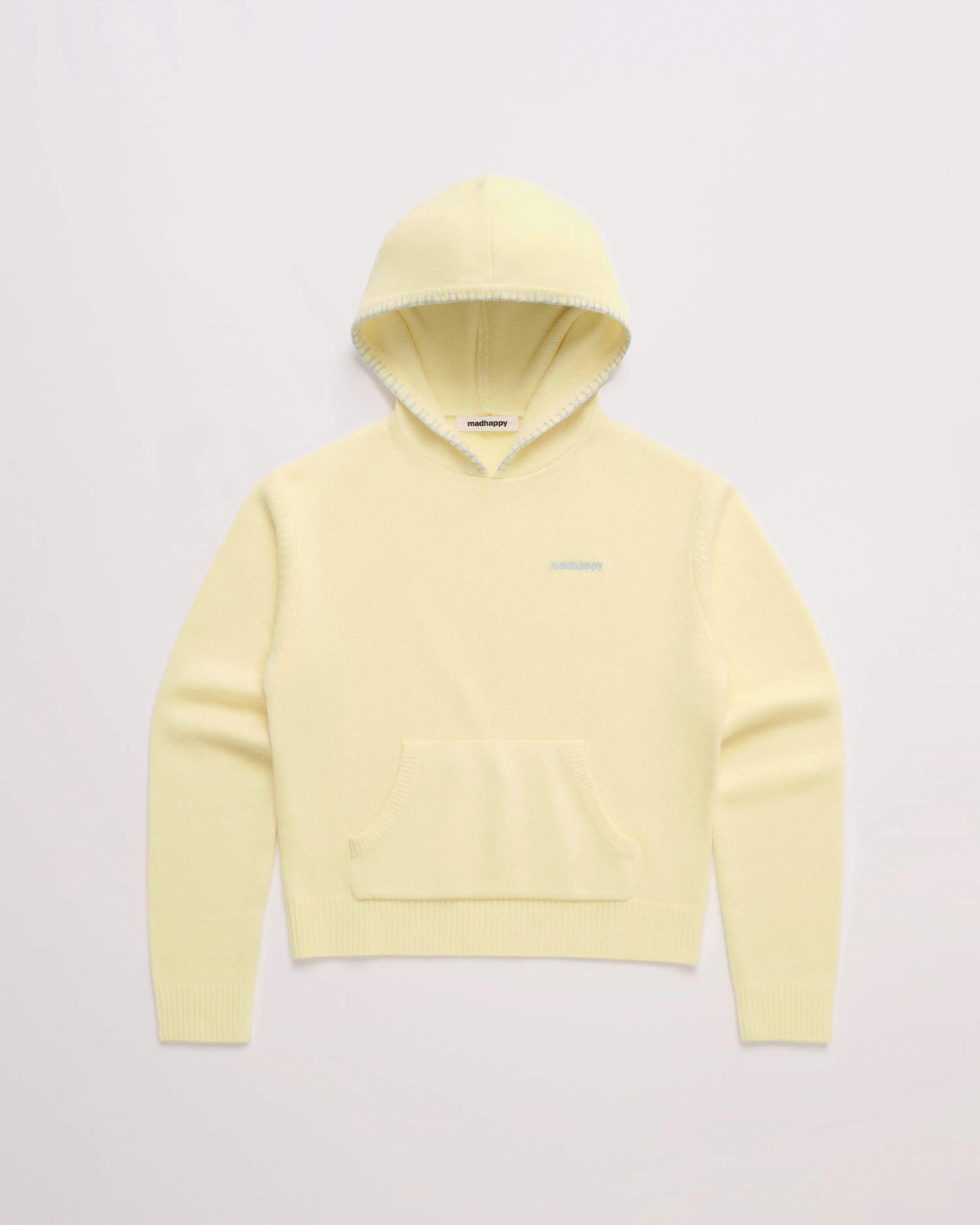 Shrunken Pullover Sweater Hoodie sold by Madhappy