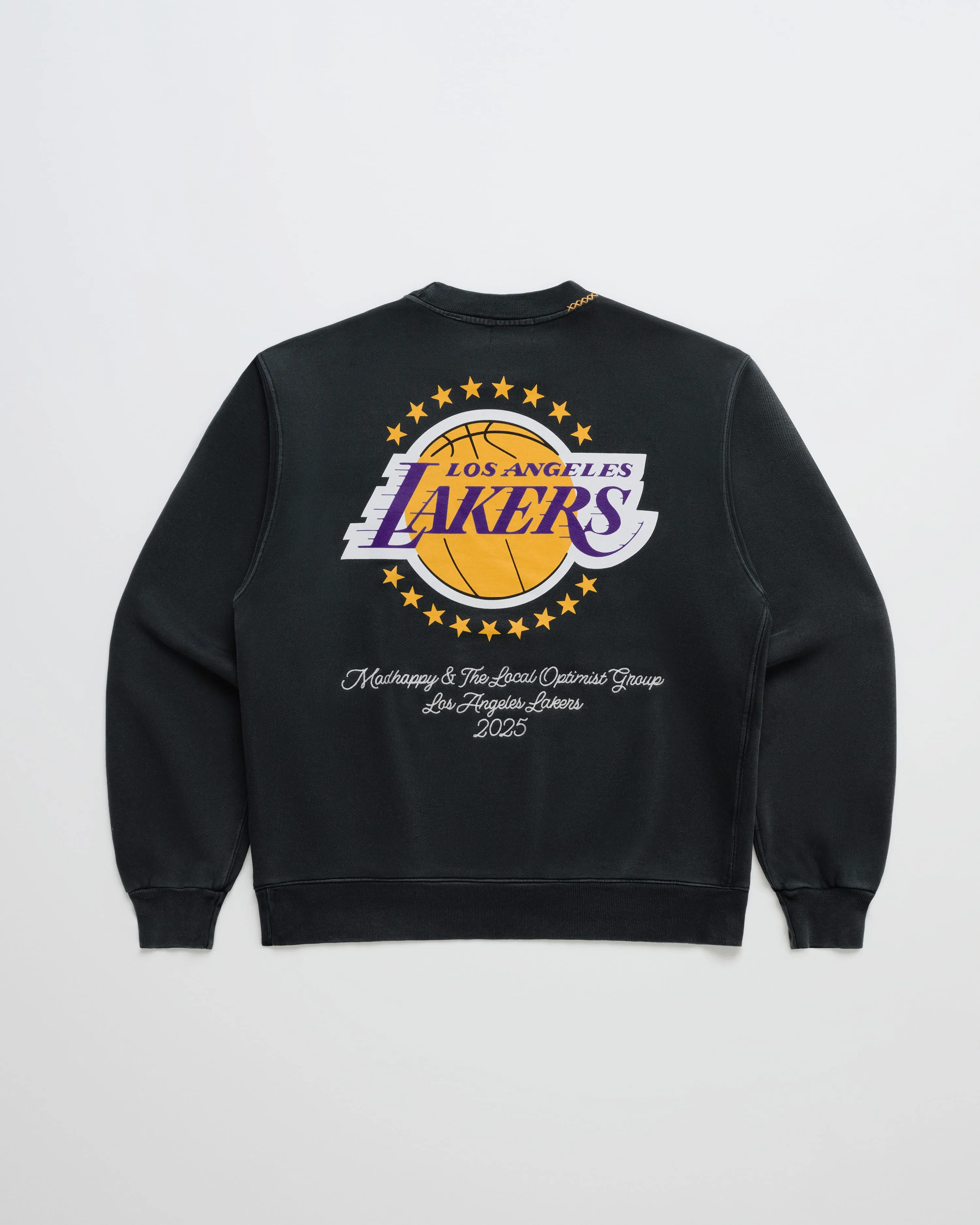 Lakers Stars Fleece Crewneck sold by Madhappy