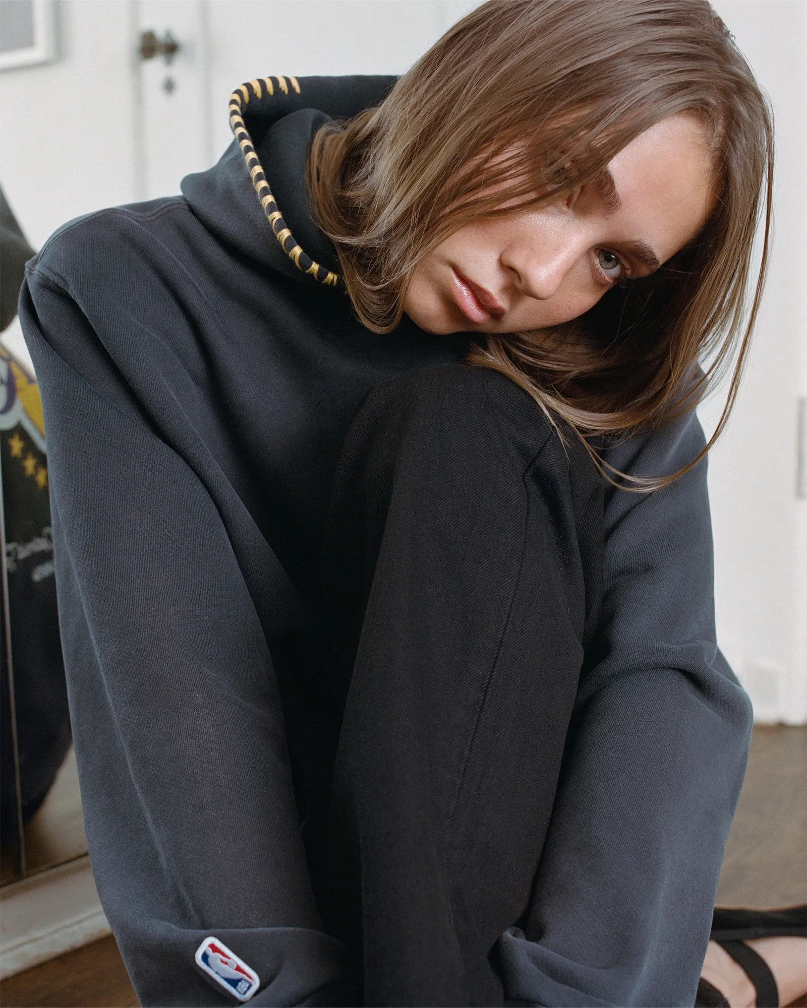 Lakers Stars Fleece Hoodie sold by Madhappy product image thumbnail 3