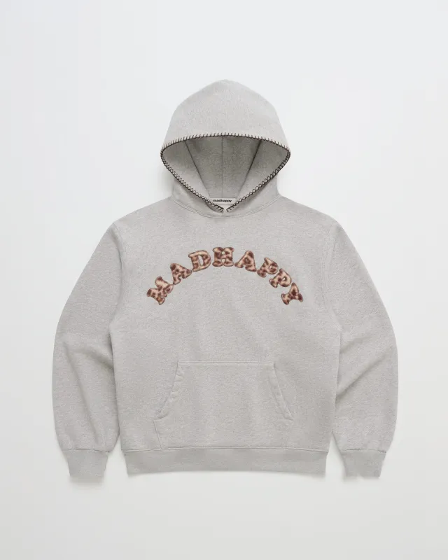 Leopard Appliqué Cooper Fleece Hoodie sold by Madhappy