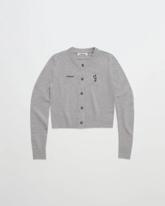 Mickey Mouse Knit Cardigan sold by Madhappy