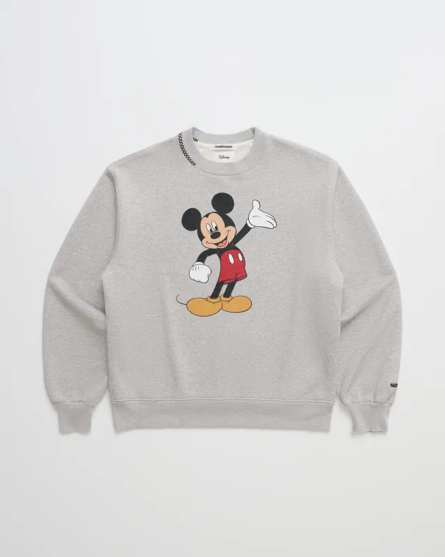 Mickey Mouse Fleece Crewneck sold by Madhappy