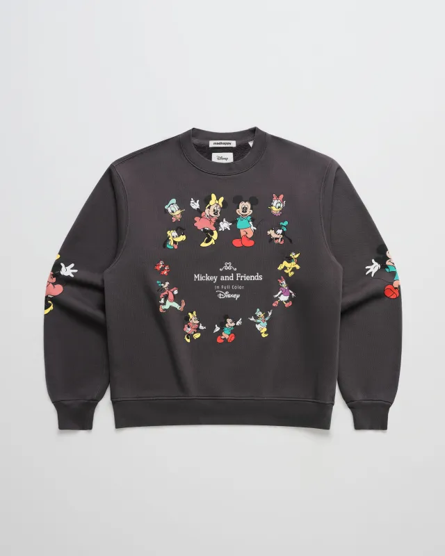 Mickey and Friends Fleece Crewneck sold by Madhappy