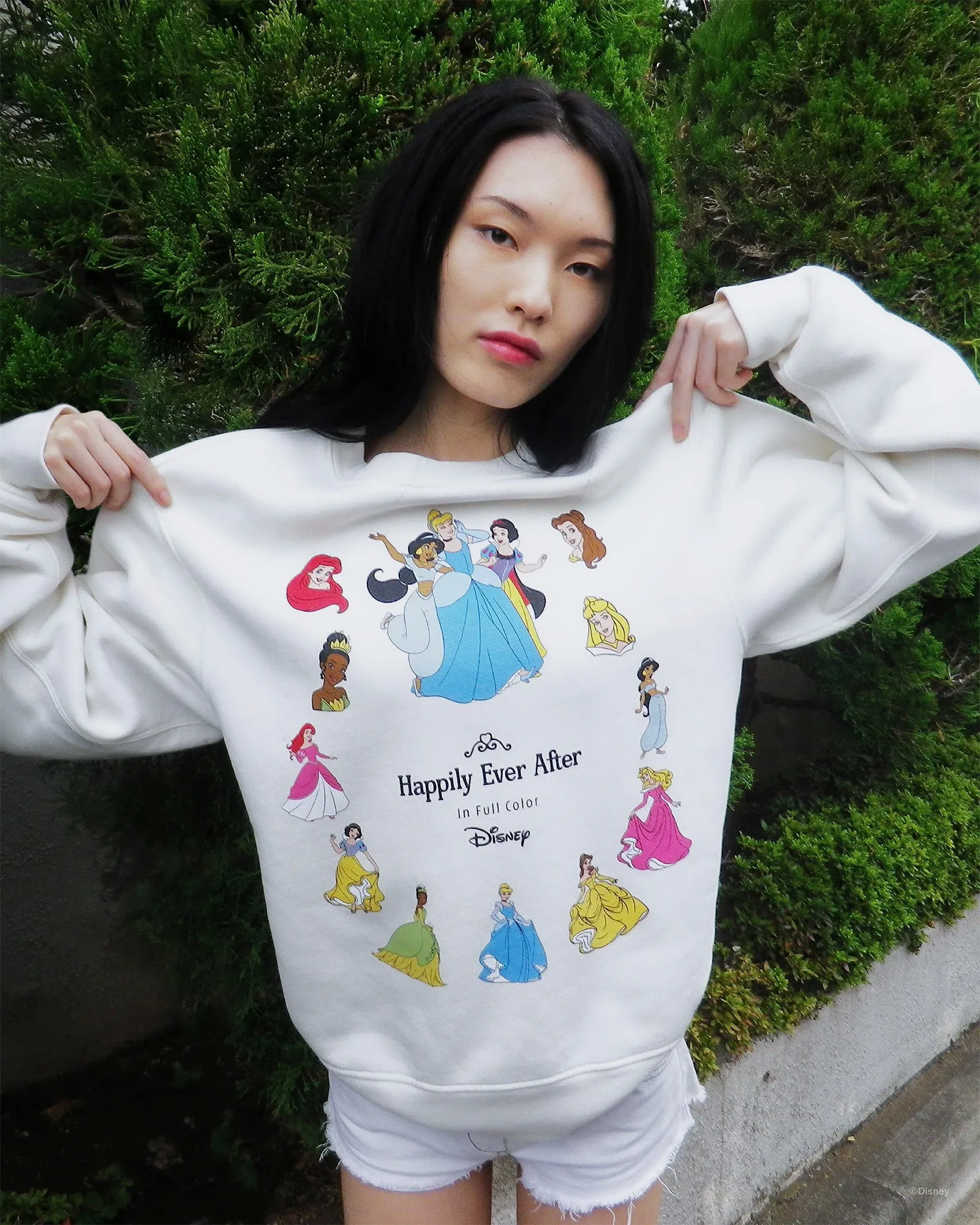 Happily Ever After Fleece Crewneck sold by Madhappy product image thumbnail 3