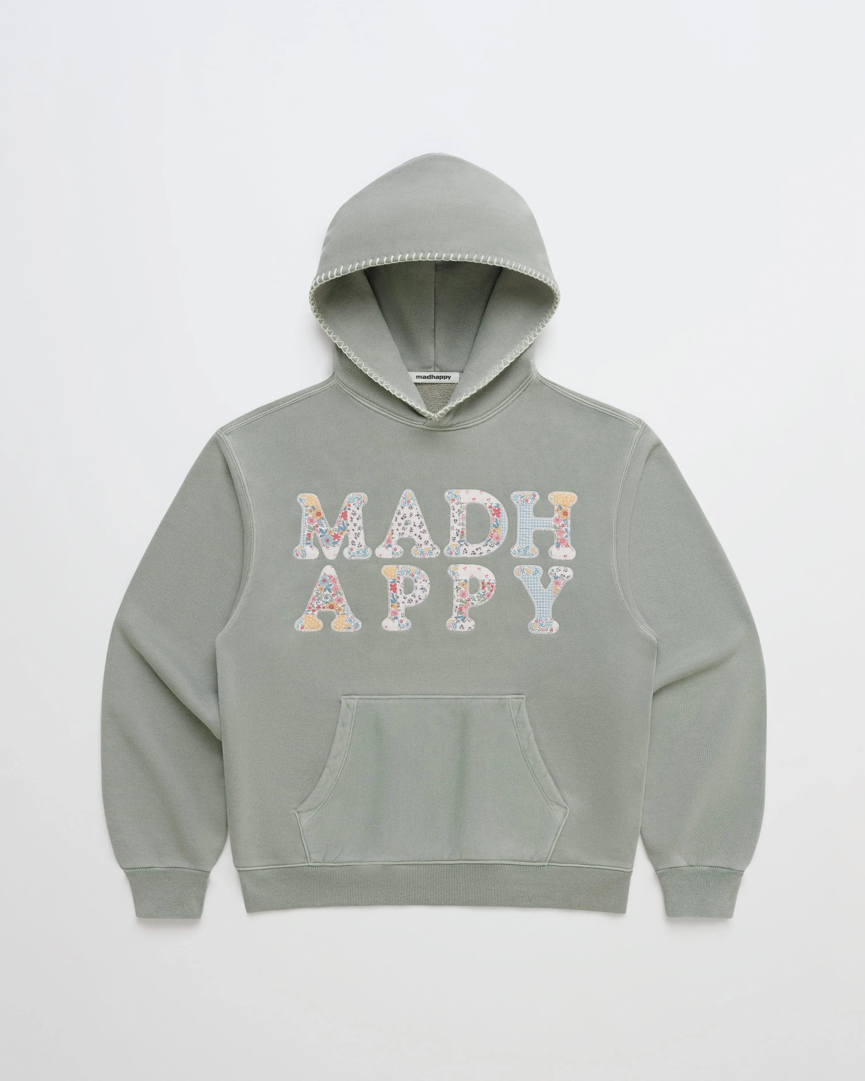 Patchwork Fleece Hoodie sold by Madhappy