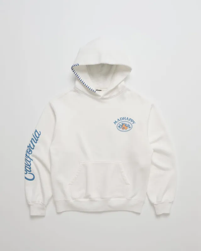 Orange Grove Fleece Hoodie made by Madhappy