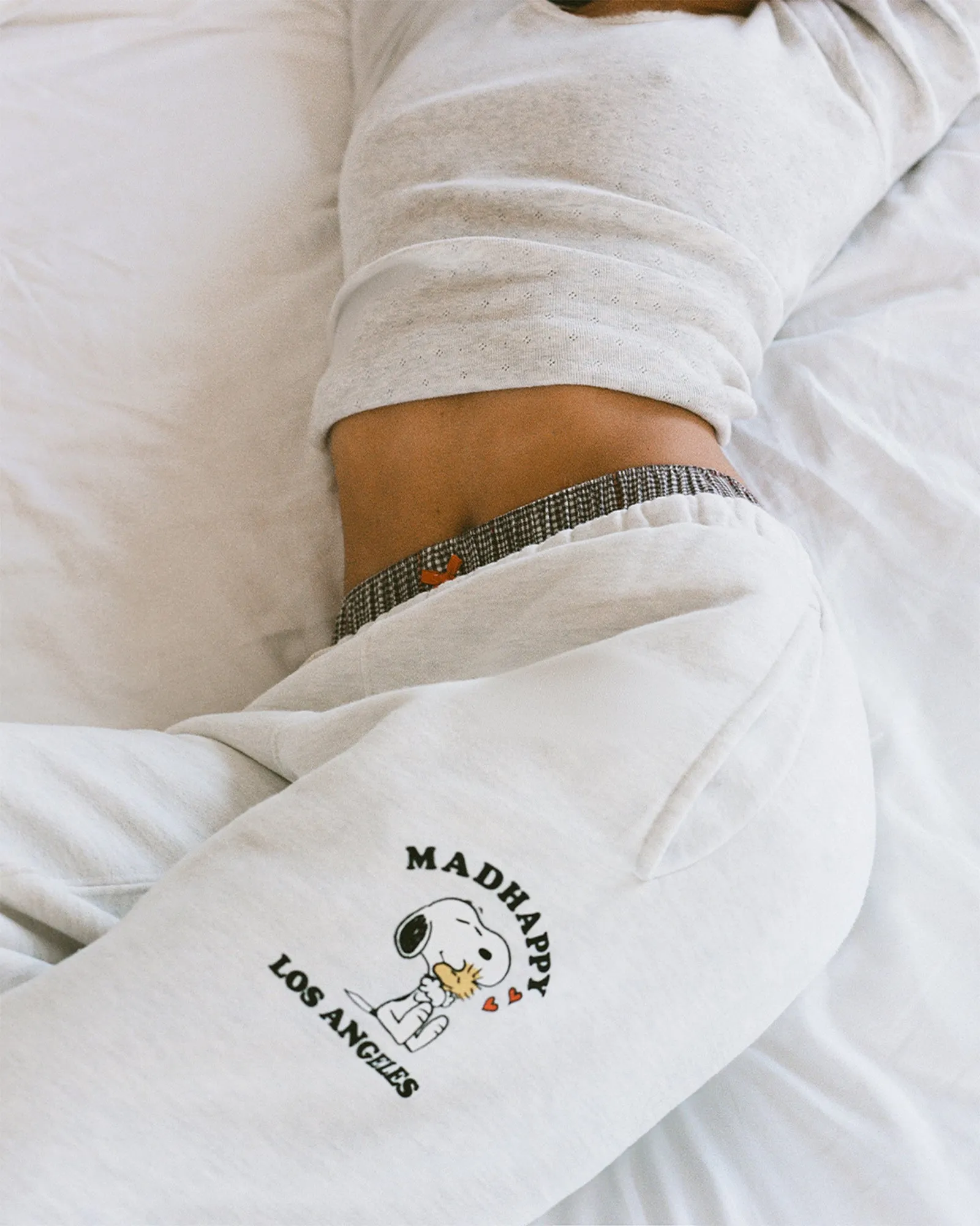 Snoopy & Woodstock Sweatpant sold by Madhappy product image thumbnail 3