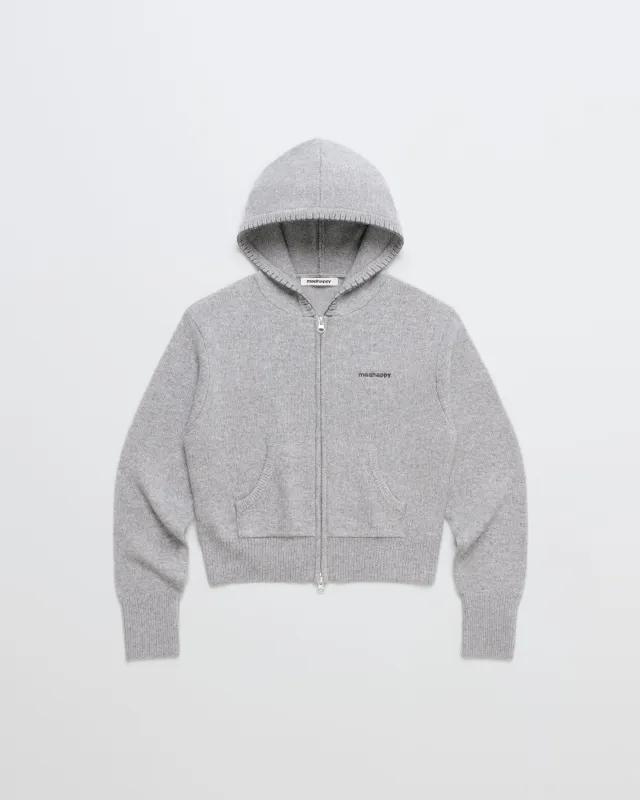 Classics Shrunken Sweater Full Zip Hoodie sold by Madhappy
