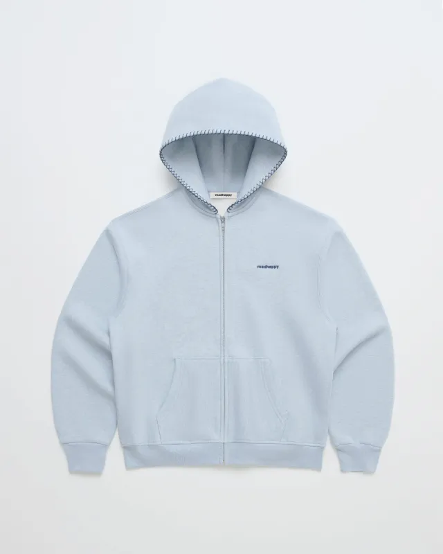 Classic Midweight Fleece Zip Up sold by Madhappy