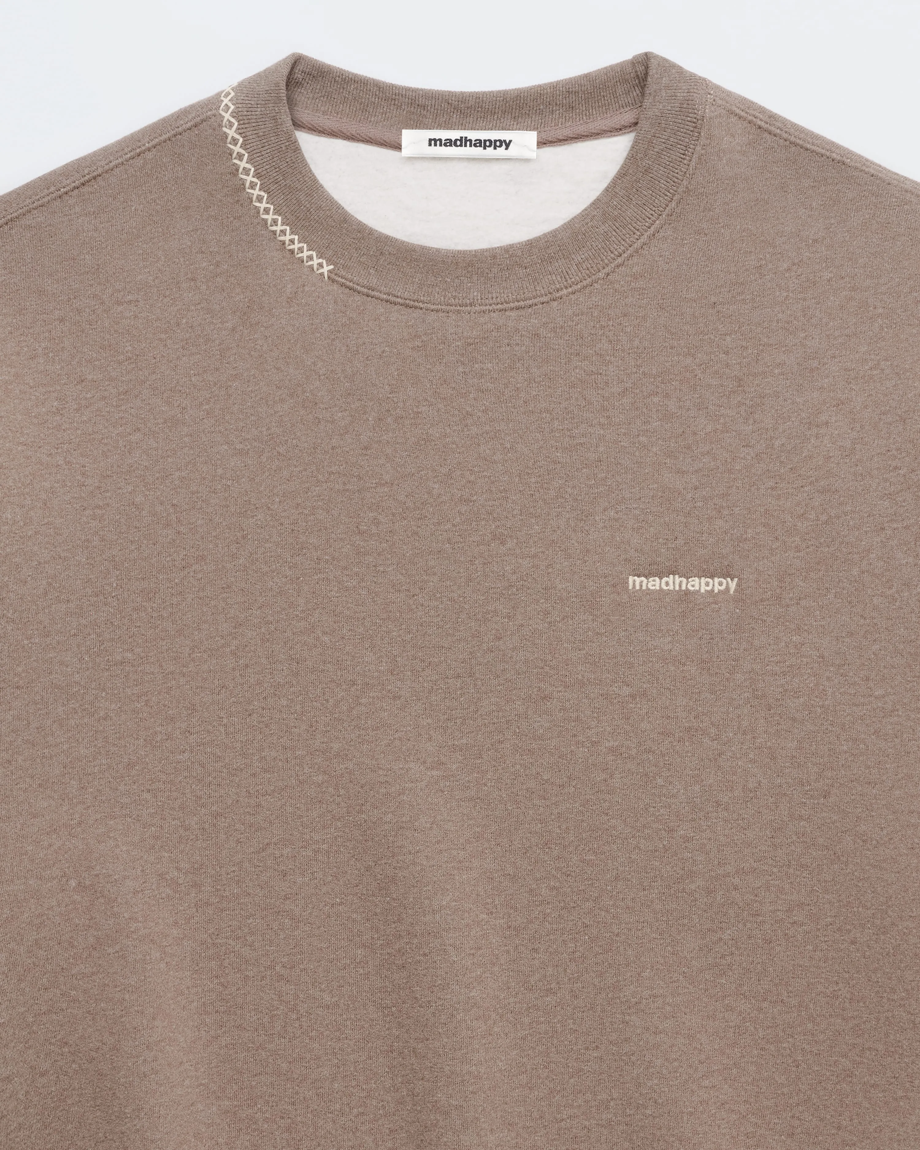 Classic Midweight Fleece Crewneck sold by Madhappy product image thumbnail 2