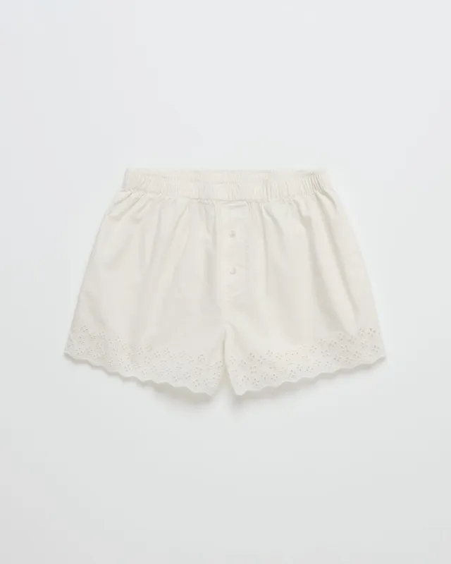 Eyelet Boxer Short sold by Madhappy