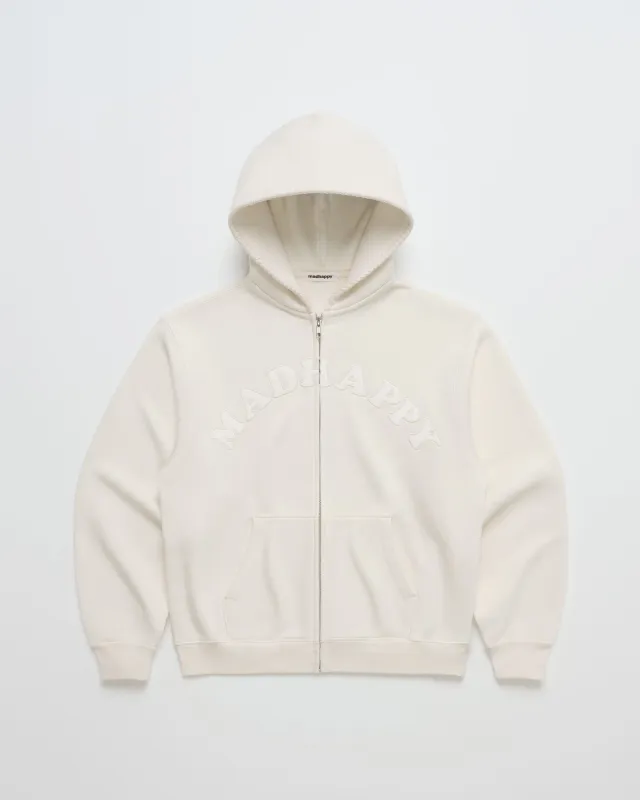 Eyelet Cooper Zip Up Hoodie sold by Madhappy