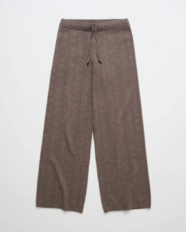 Pointelle Sweater Straight Leg sold by Madhappy