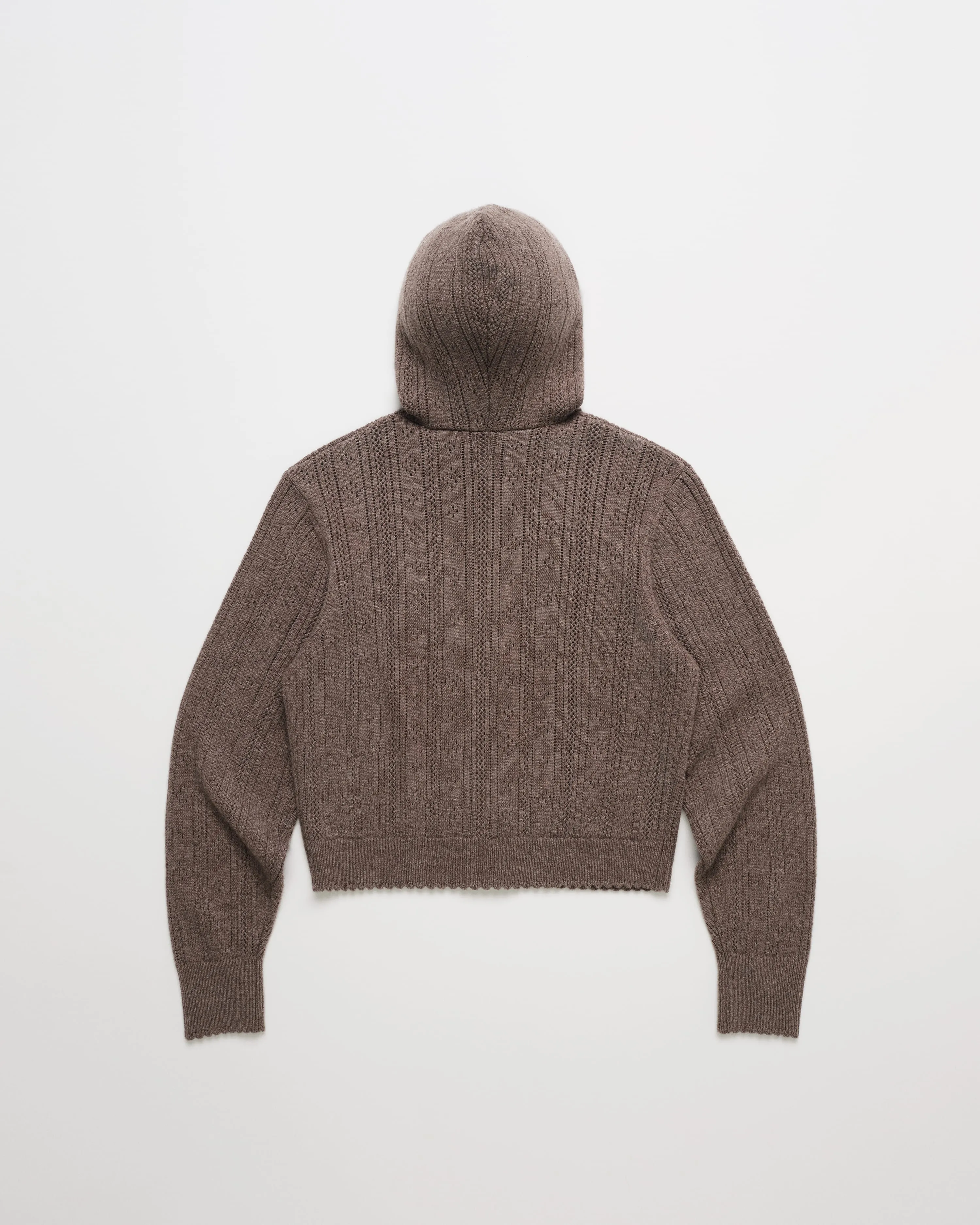 Pointelle Sweater Zip Up sold by Madhappy product image thumbnail 2