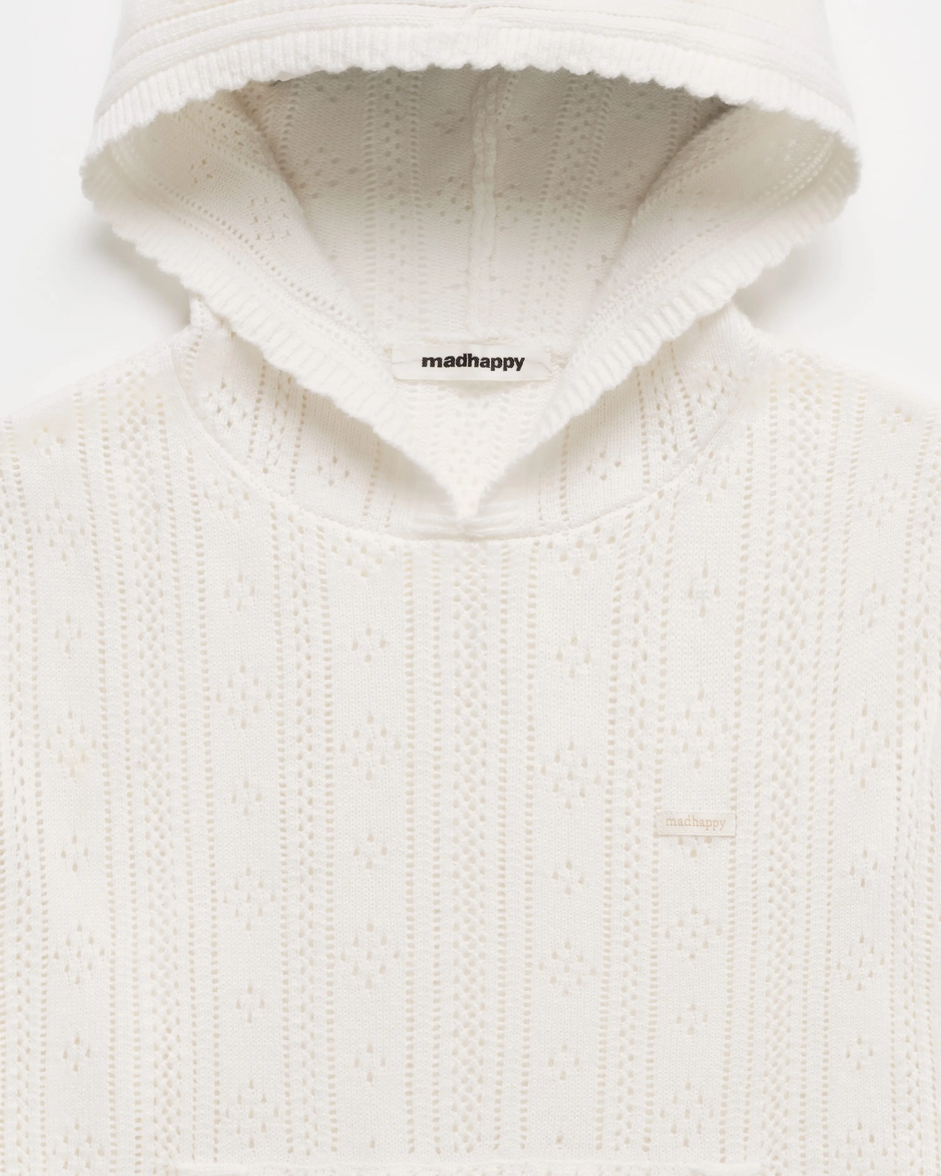 Pointelle Pullover Sweater Hoodie sold by Madhappy product image thumbnail 3