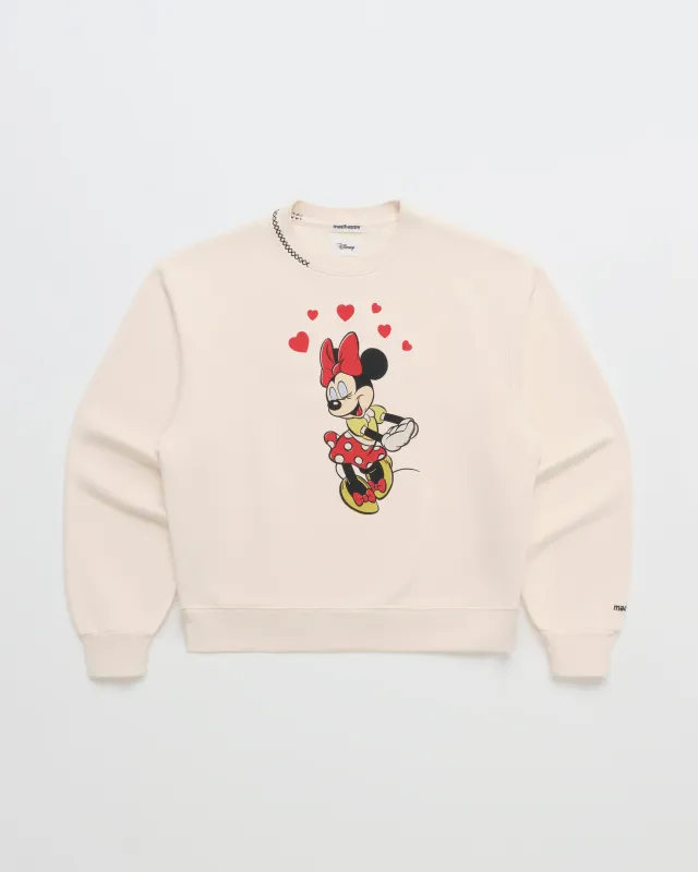 Minnie Mouse Hearts Crewneck sold by Madhappy