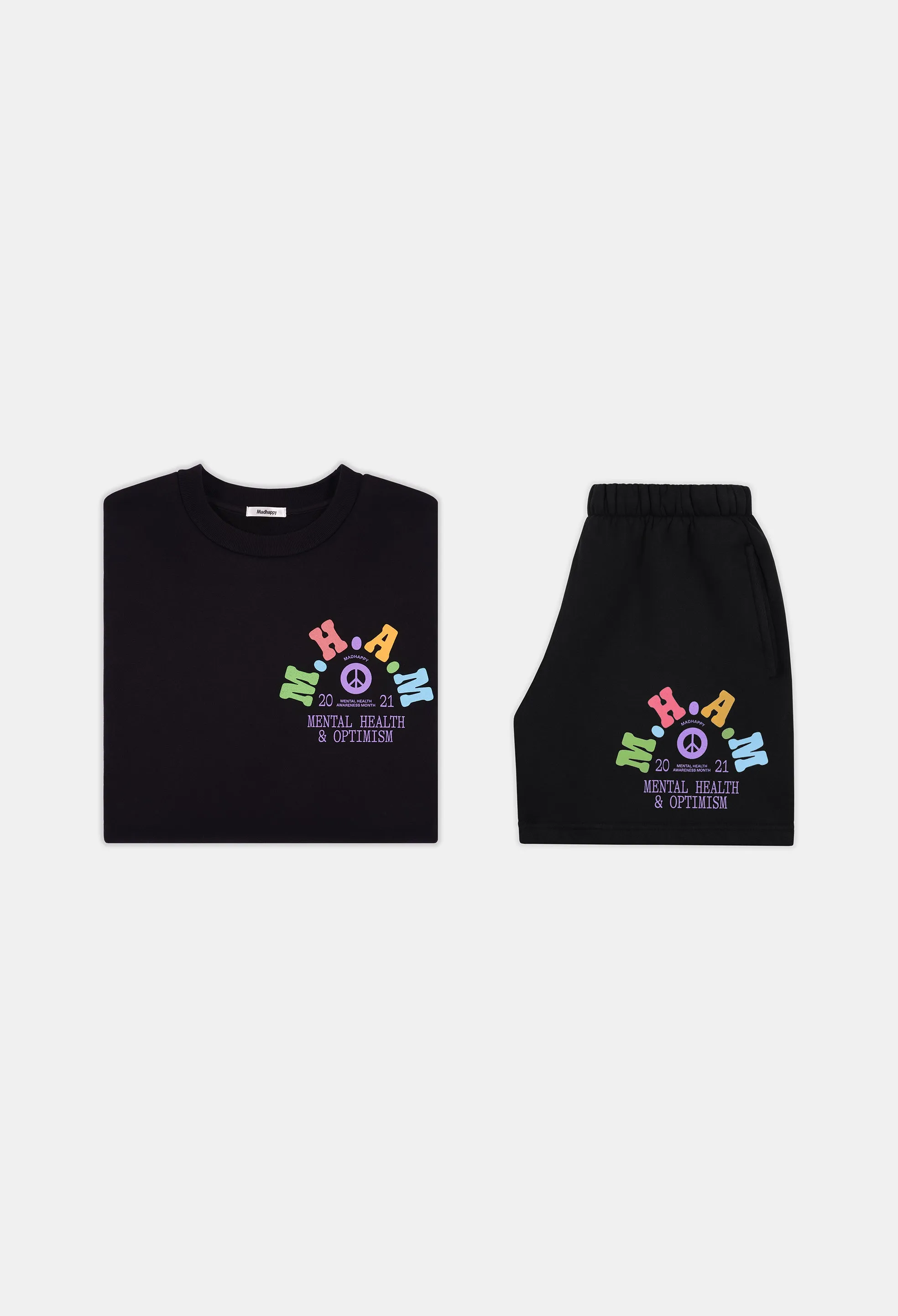 Mental Health Heritage Crewneck sold by Madhappy product image thumbnail 3