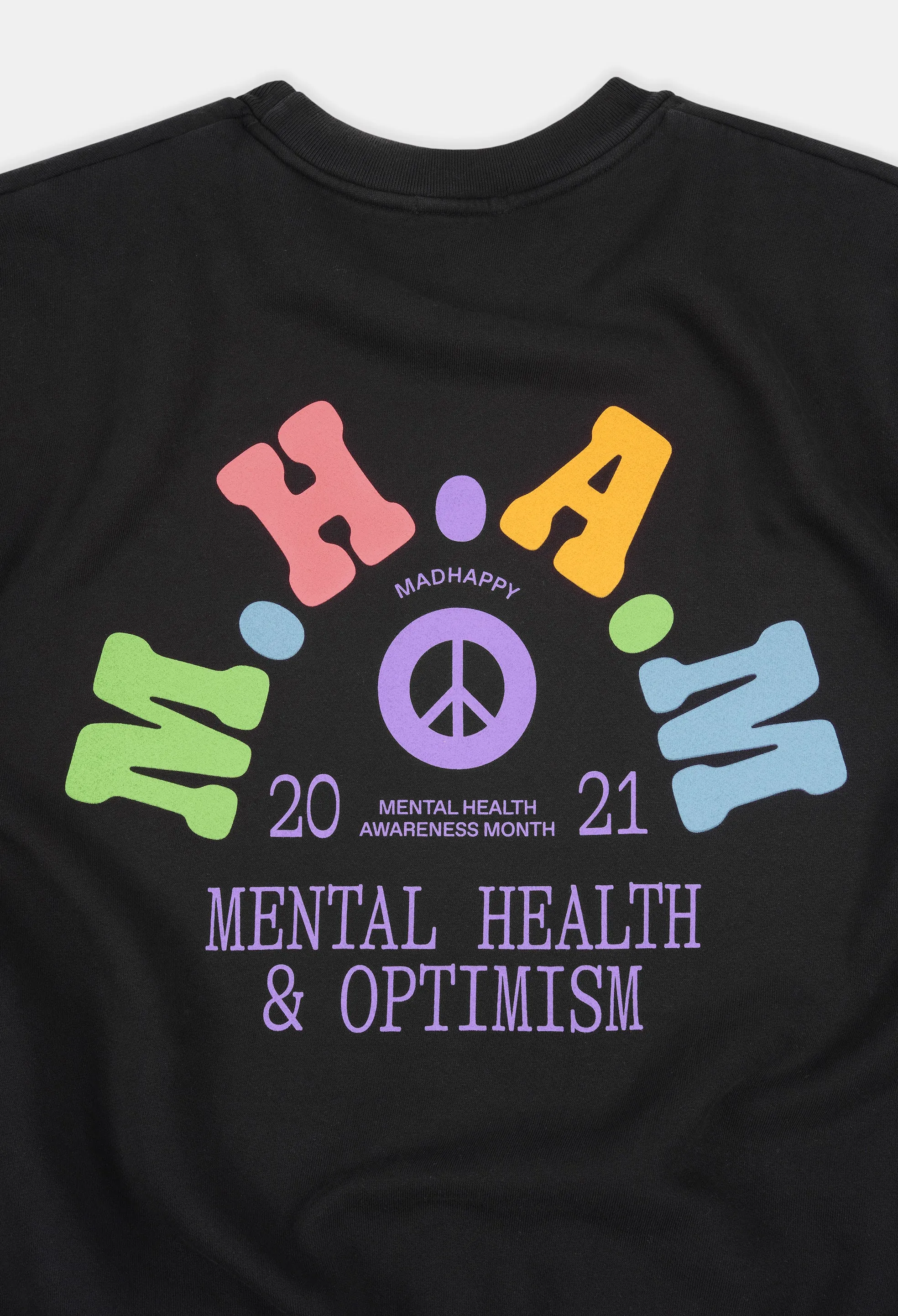 Mental Health Heritage Crewneck sold by Madhappy product image thumbnail 2