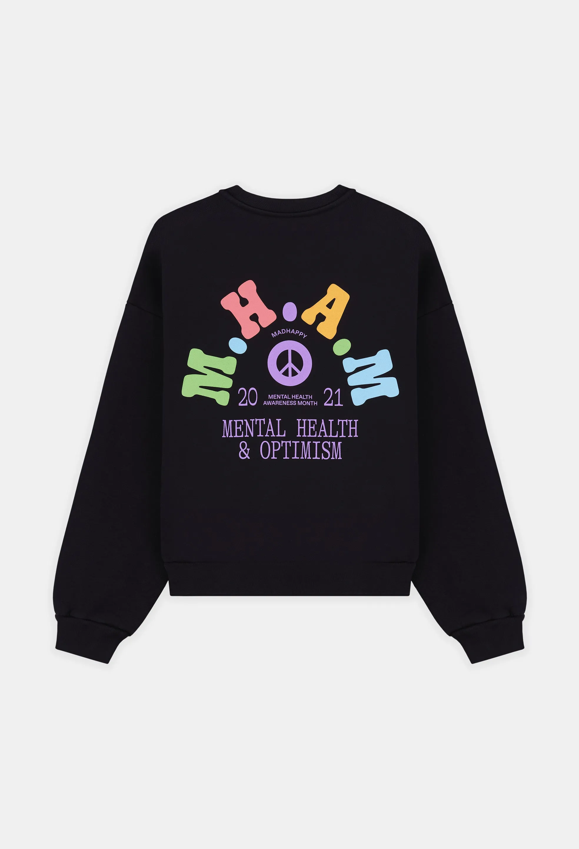 Mental Health Heritage Crewneck sold by Madhappy product image thumbnail 4