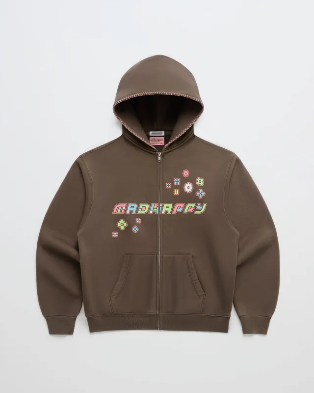 The Powerpuff Girls Flower Zip Up sold by Madhappy