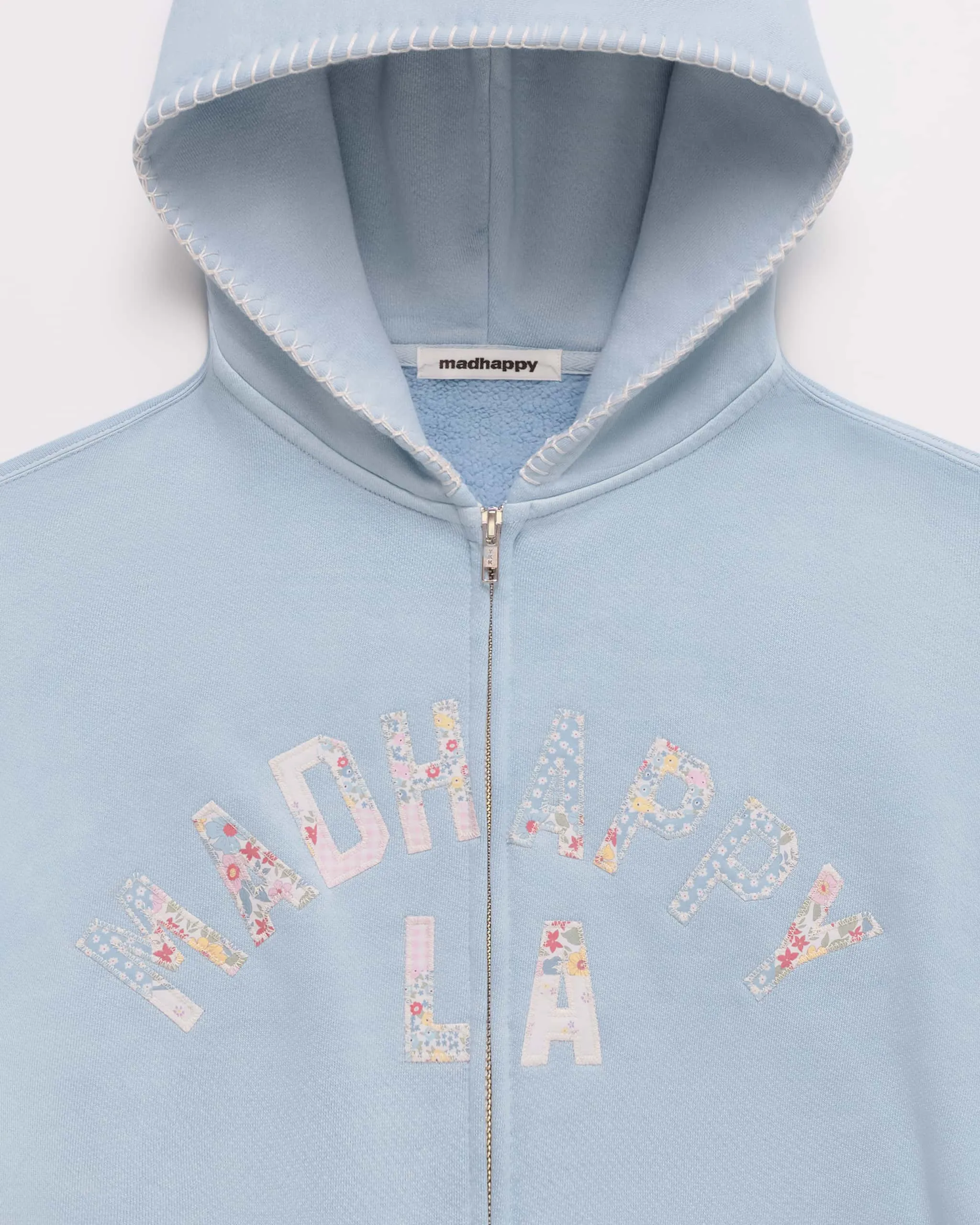 Madhappy LA Patchwork Fleece Zip Up sold by Madhappy product image thumbnail 2
