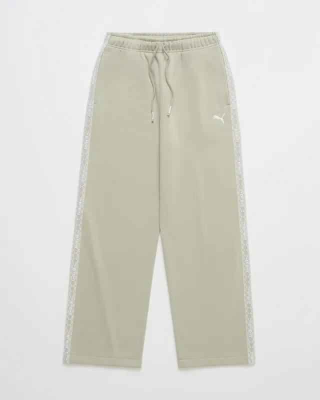 PUMA Lace Trim Fleece Straight Sweatpant sold by Madhappy