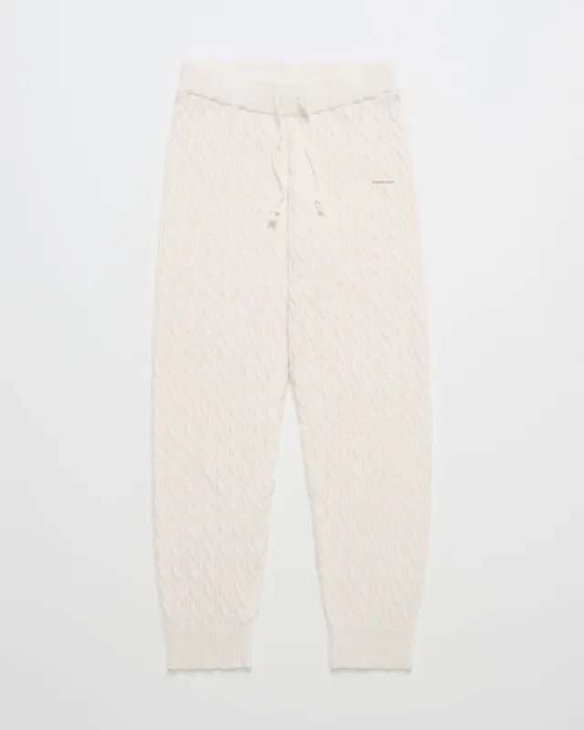 Classics Washed Cable Knit Straight Pant sold by Madhappy