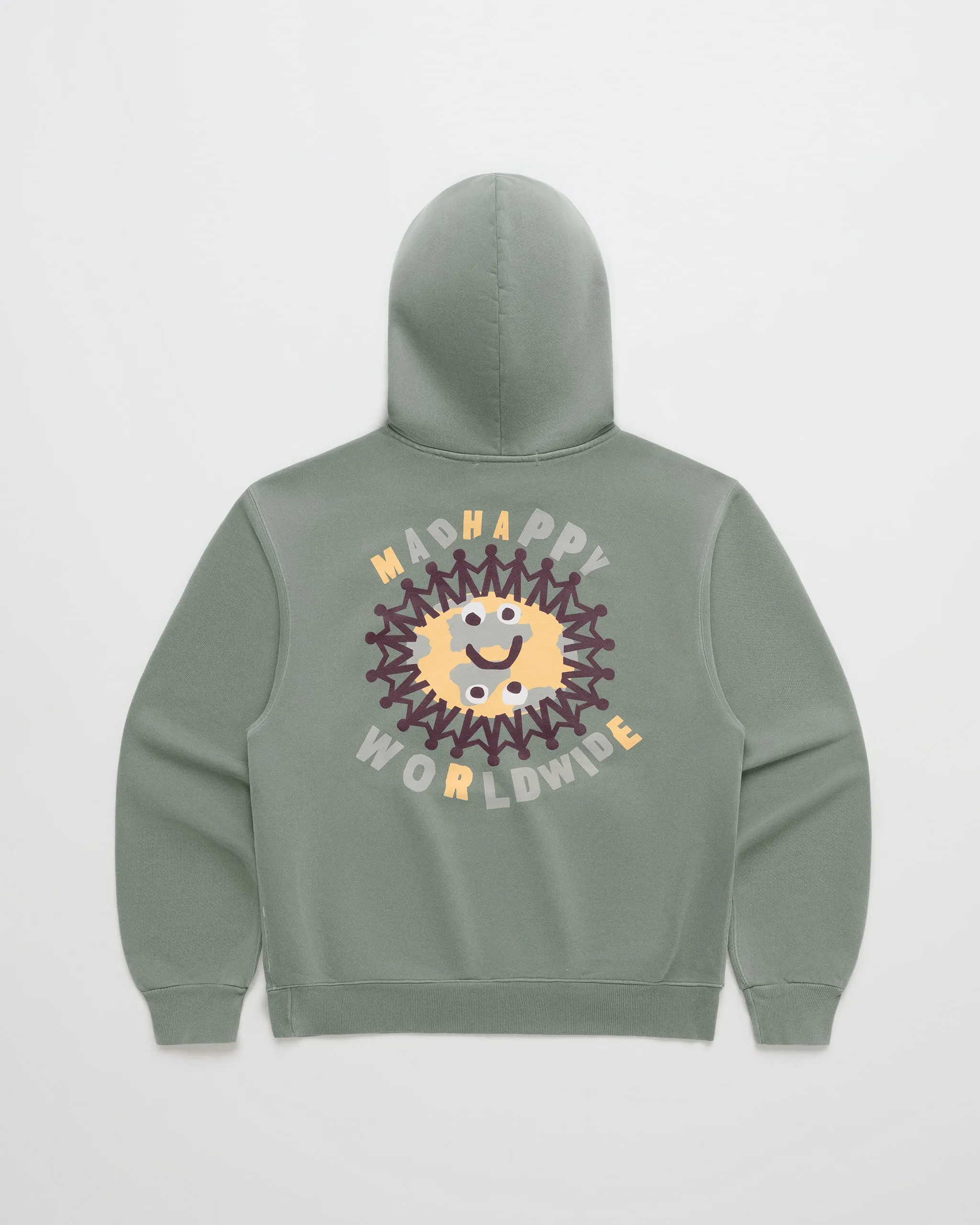 Globe Fleece Hoodie sold by Madhappy product image thumbnail 3