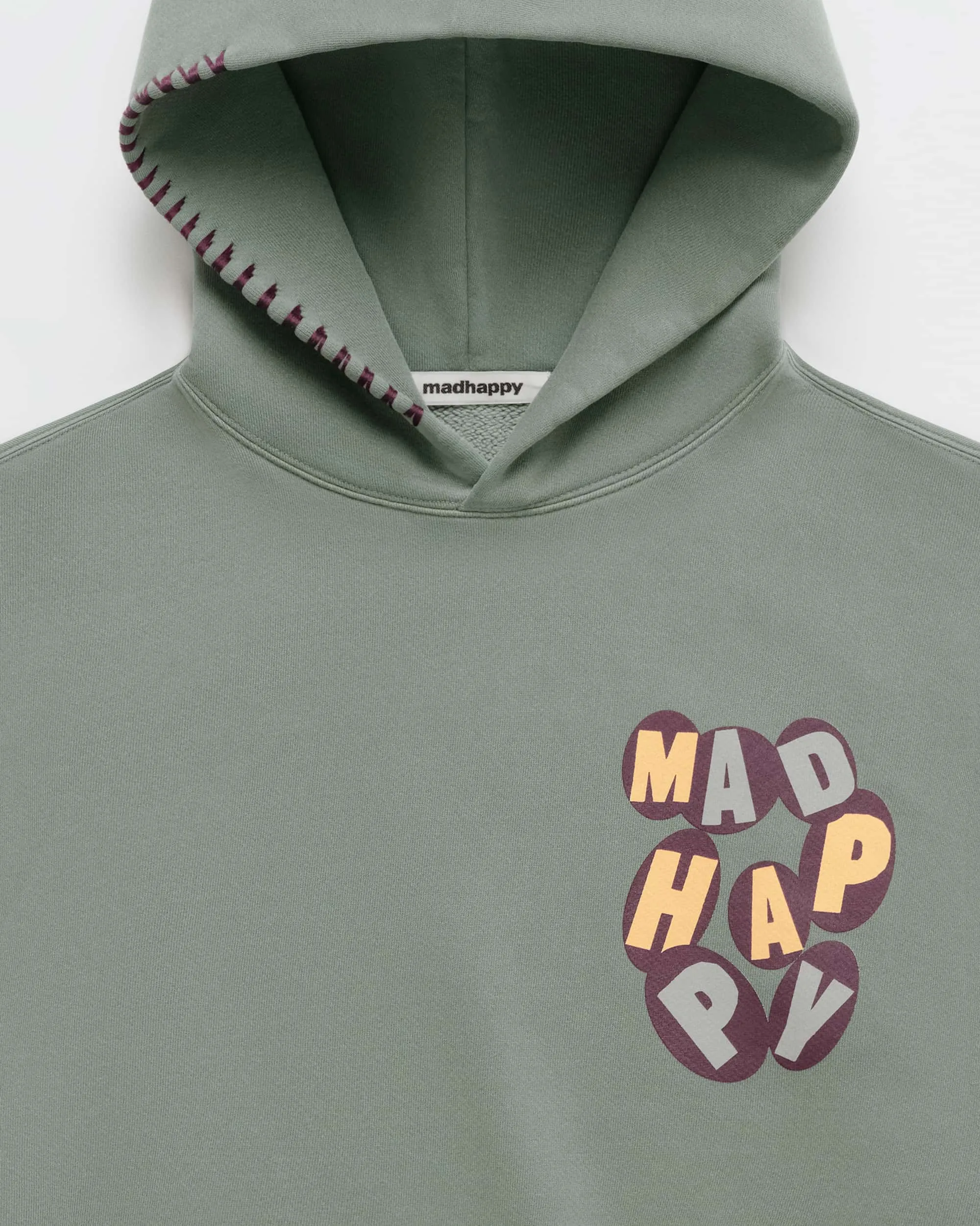 Globe Fleece Hoodie sold by Madhappy product image thumbnail 2