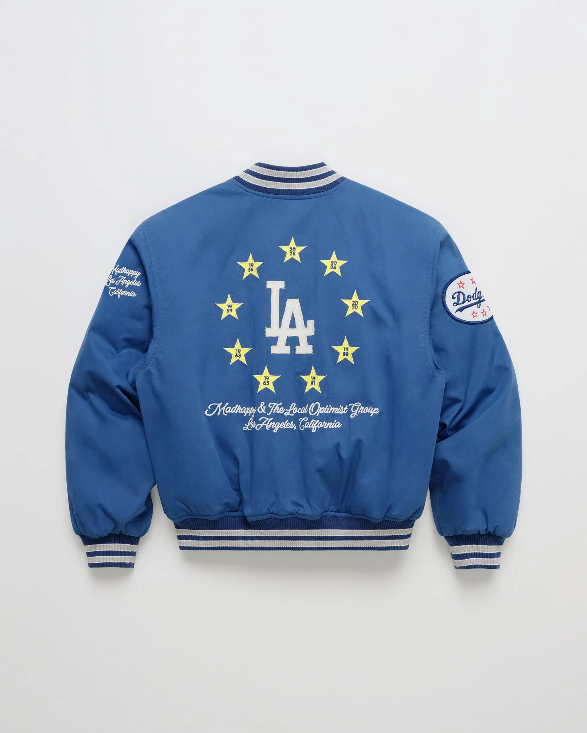 Dodgers World Series Jacket sold by Madhappy