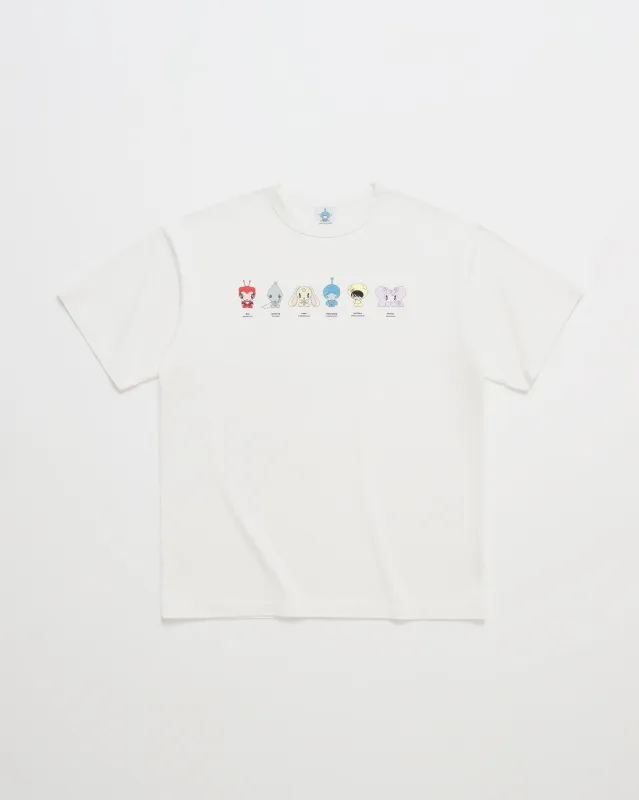 Madhappy & Friends Line Up Heavyweight Tee made by Madhappy