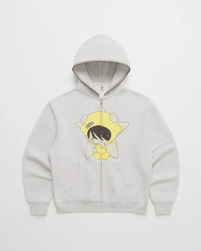 Madhappy & Friends Tartling Midweight Fleece Zip Up made by Madhappy