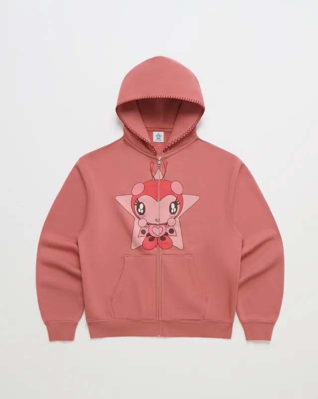 Madhappy & Friends Dot Midweight Fleece Zip Up made by Madhappy