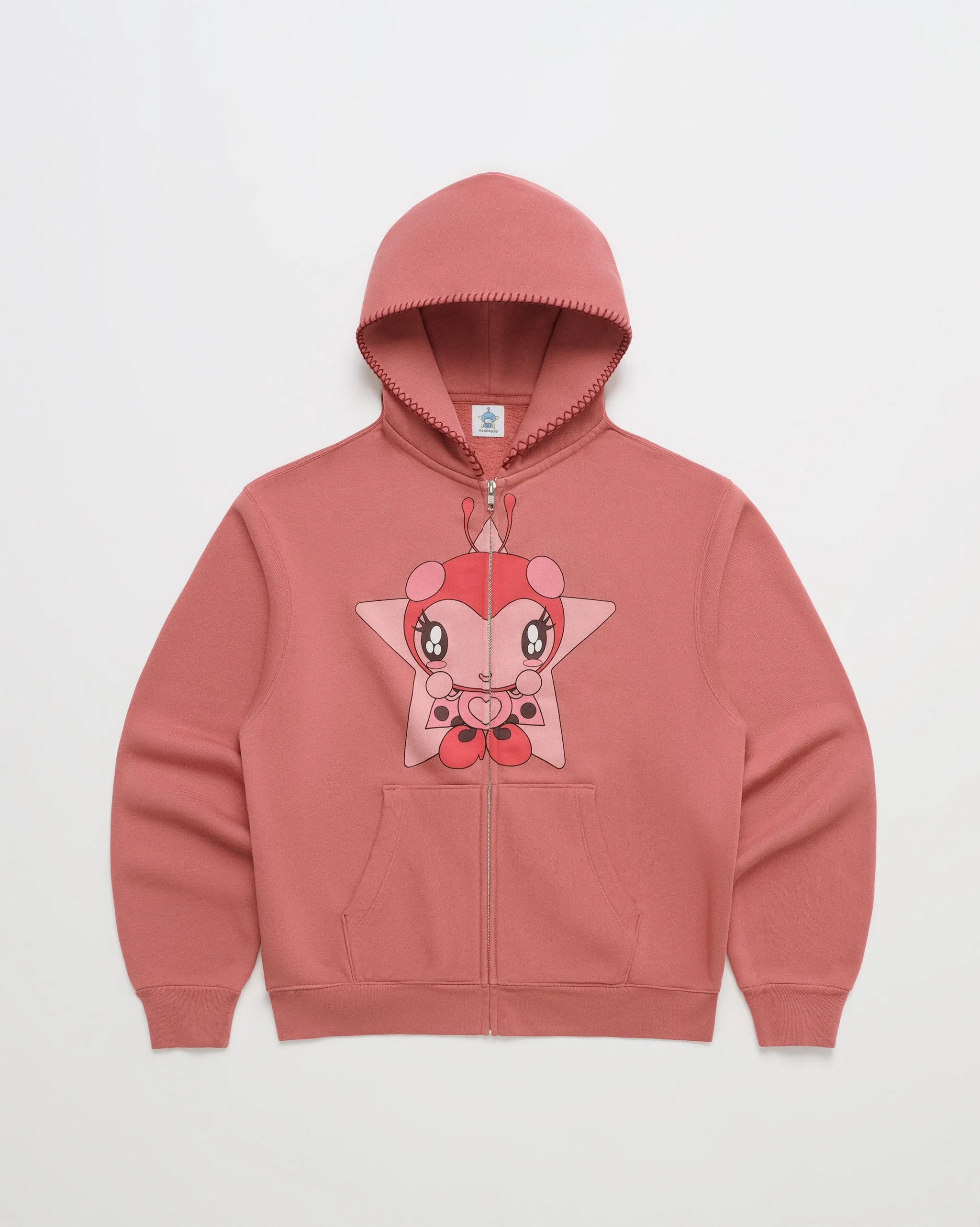 Madhappy & Friends Dot Midweight Fleece Zip Up sold by Madhappy