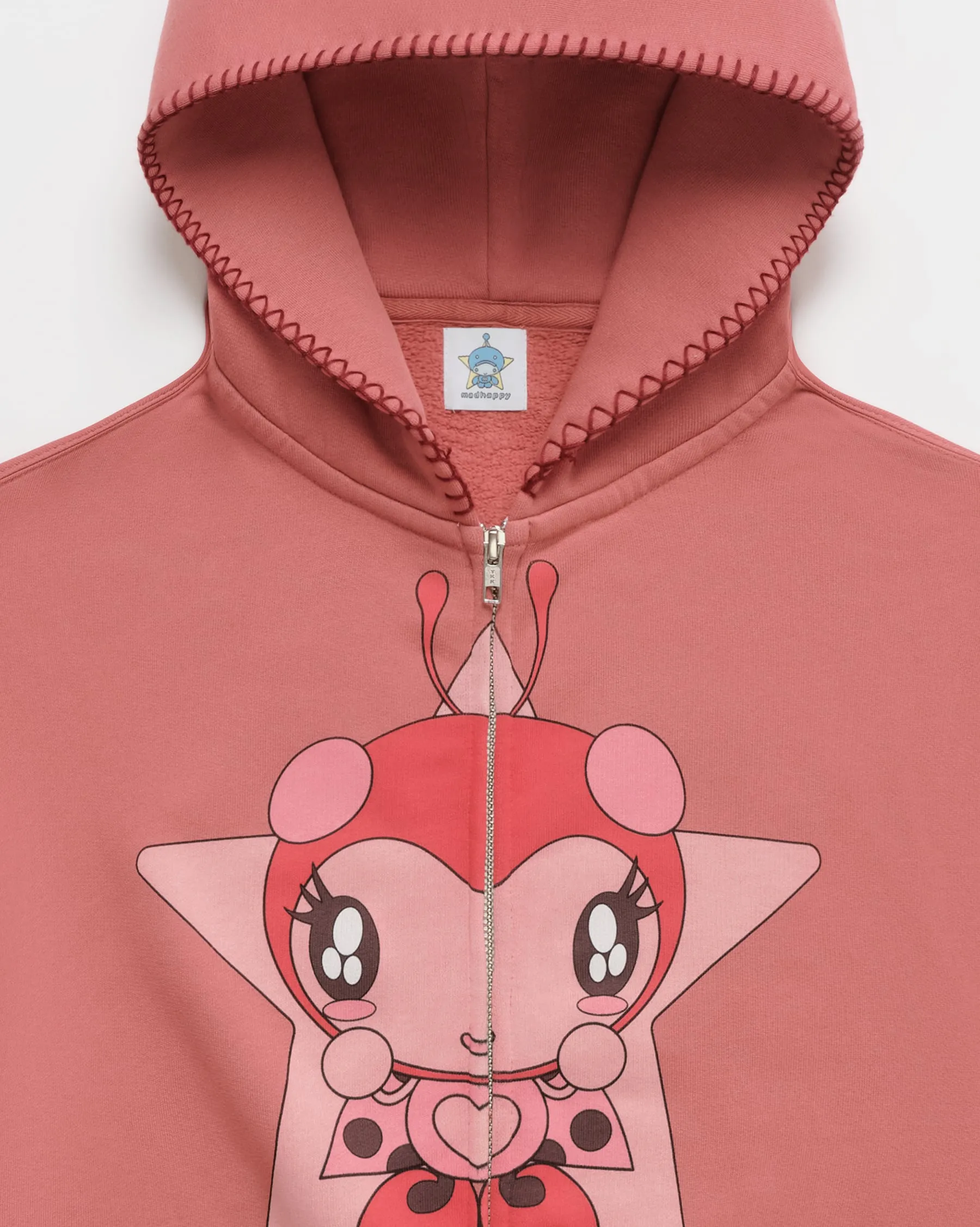 Madhappy & Friends Dot Midweight Fleece Zip Up sold by Madhappy product image thumbnail 2