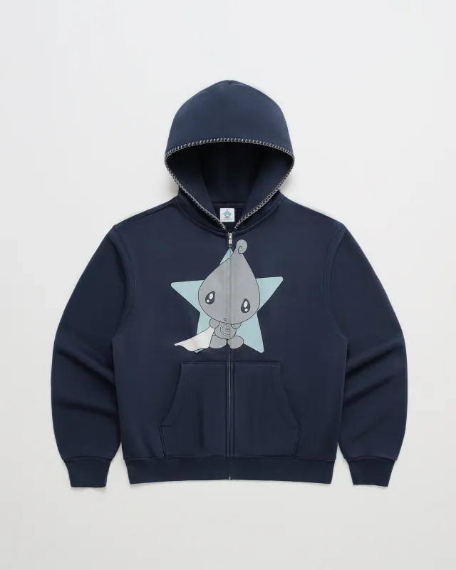 Madhappy & Friends Raindrop Midweight Fleece Zip Up made by Madhappy