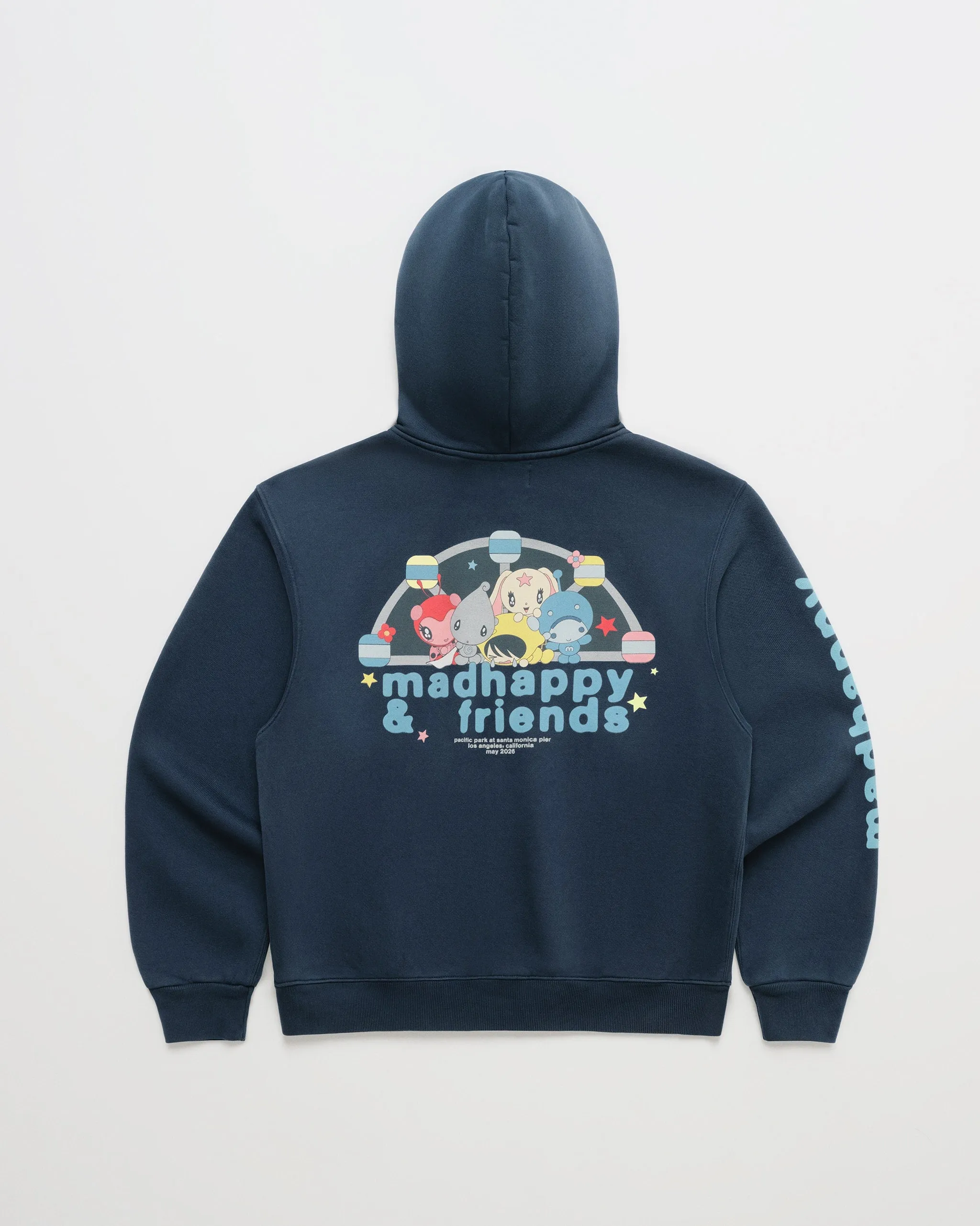 Madhappy & Friends Ferris Wheel Midweight Fleece Zip Up sold by Madhappy product image thumbnail 3