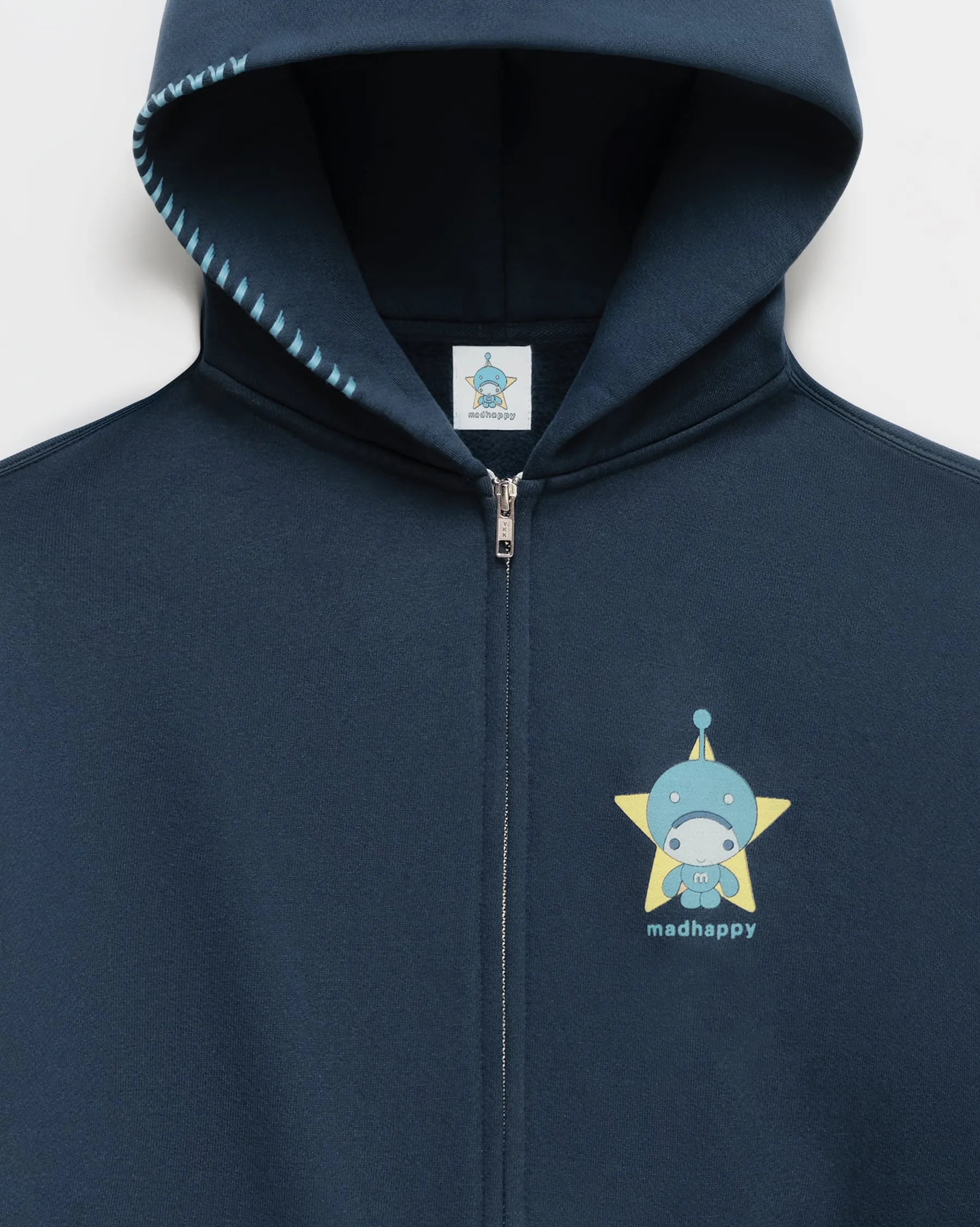 Madhappy & Friends Ferris Wheel Midweight Fleece Zip Up sold by Madhappy product image thumbnail 2
