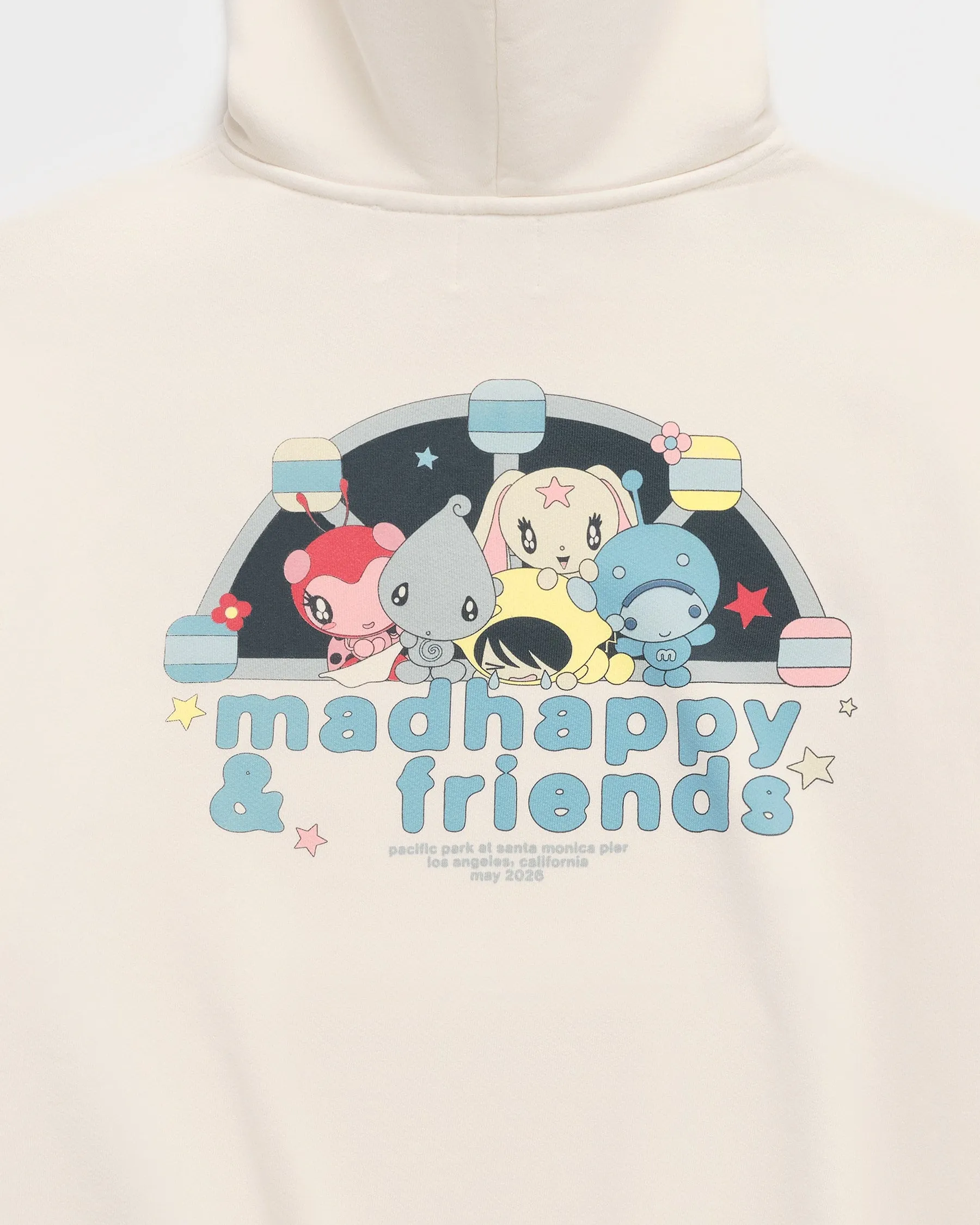 Madhappy & Friends Ferris Wheel Midweight Fleece Hoodie sold by Madhappy product image thumbnail 4