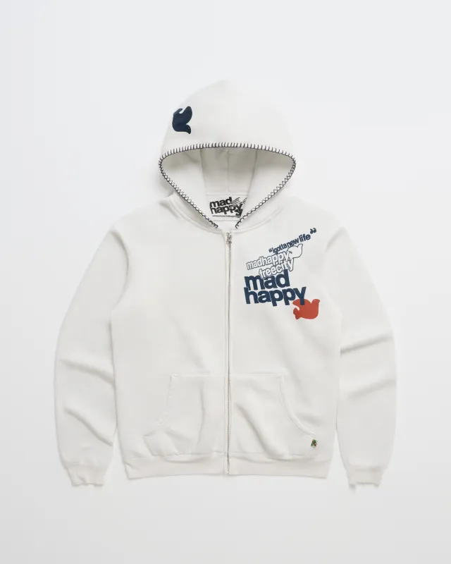 FREECITY TOGETHERFOREVER Zip Up made by Madhappy