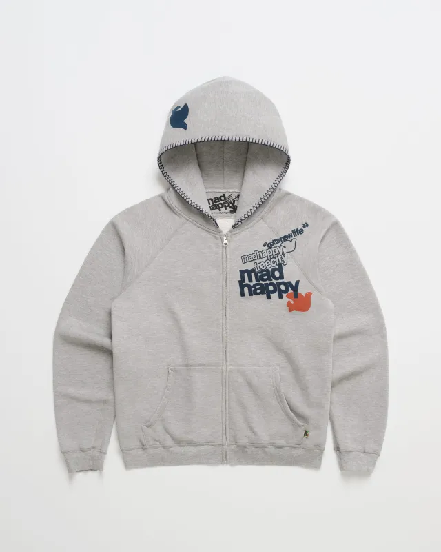 FREECITY LIFENATURELOVE Zip Up made by Madhappy