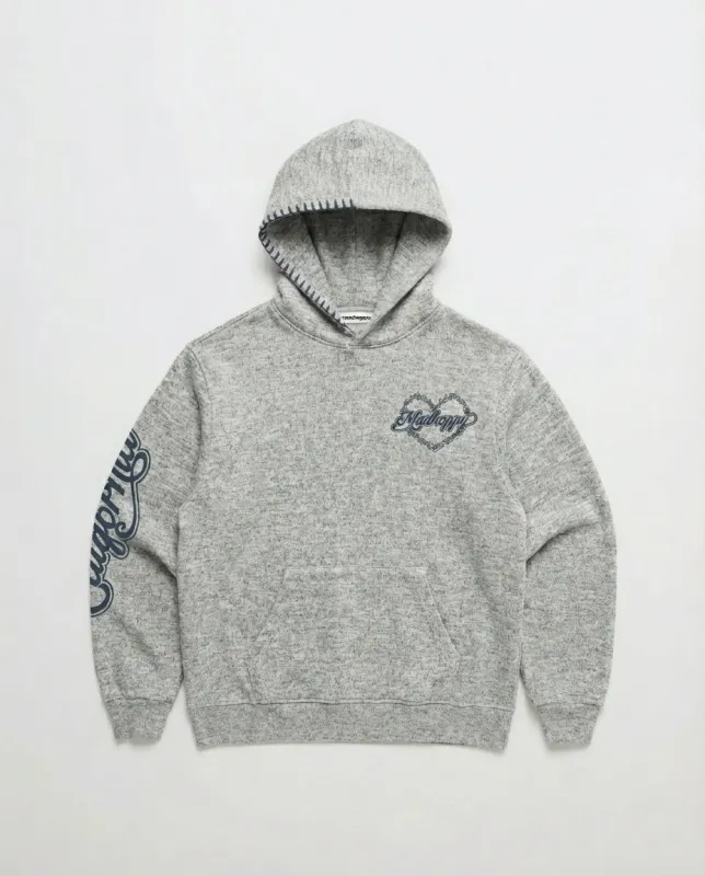 Heart Fleece Hoodie made by Madhappy
