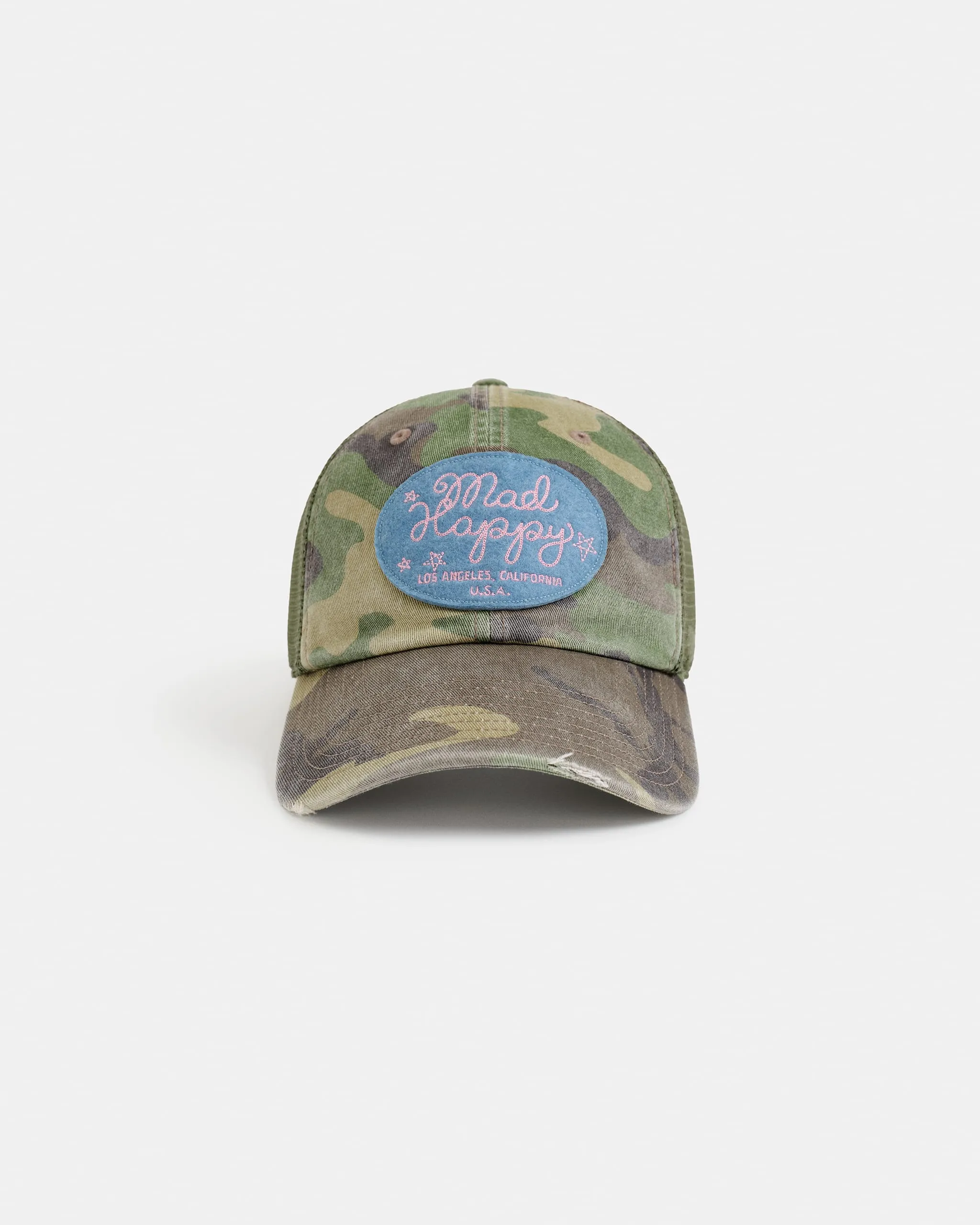 Madhappy Camo Trucker Hat sold by Madhappy