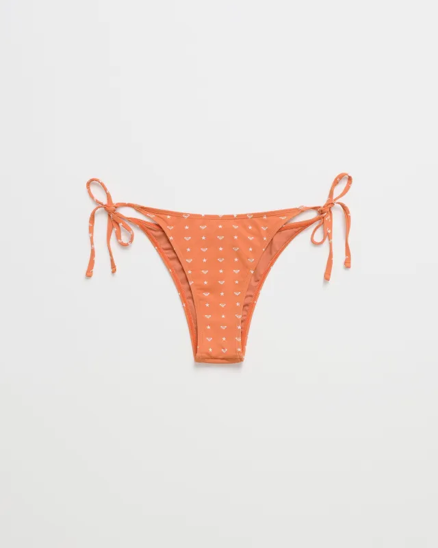 Roxy Side Tie Bikini Bottom made by Madhappy