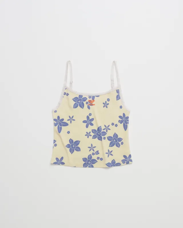 Roxy Spaghetti Strap Tank Top made by Madhappy