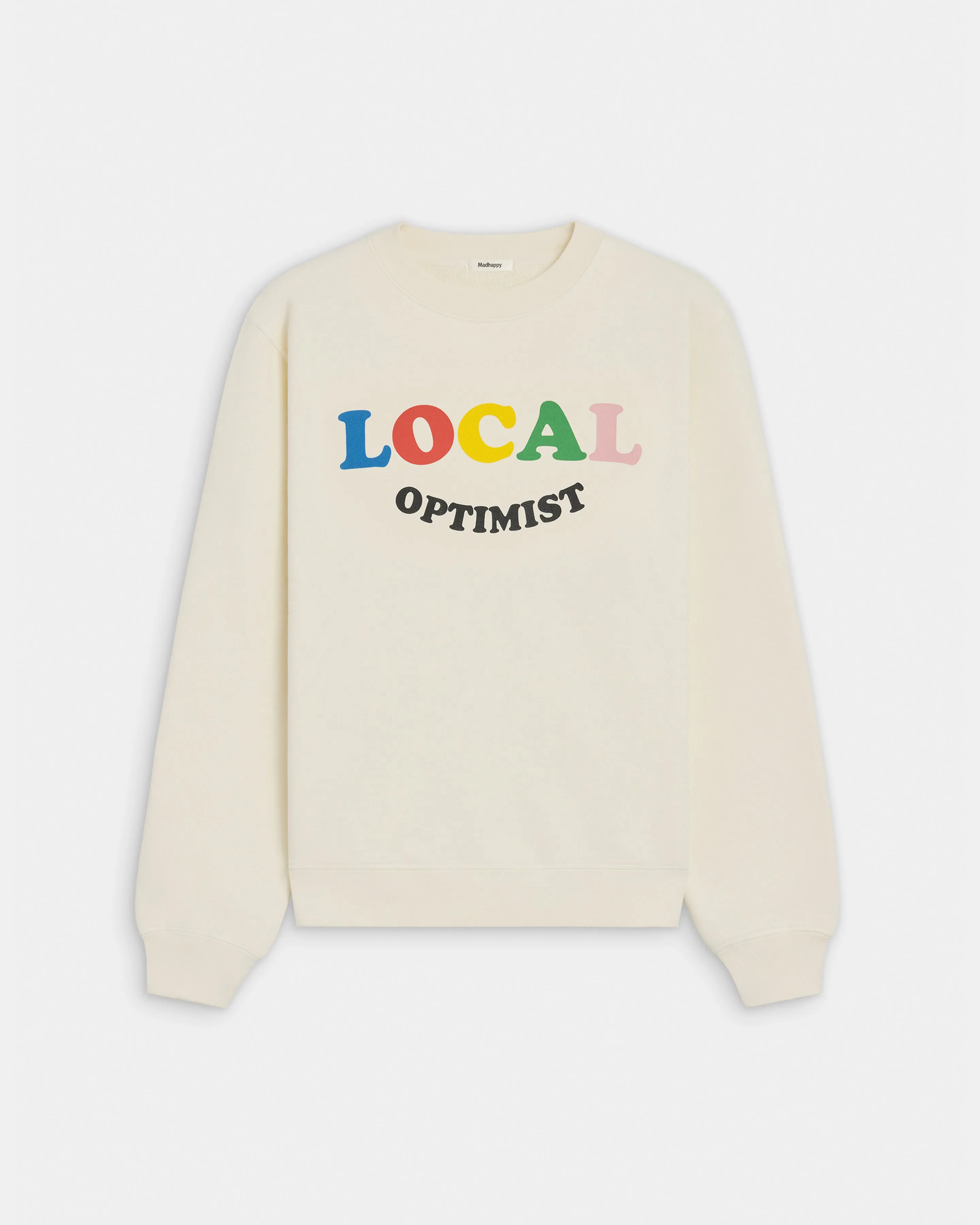 Local Optimist Fleece Crewneck sold by Madhappy